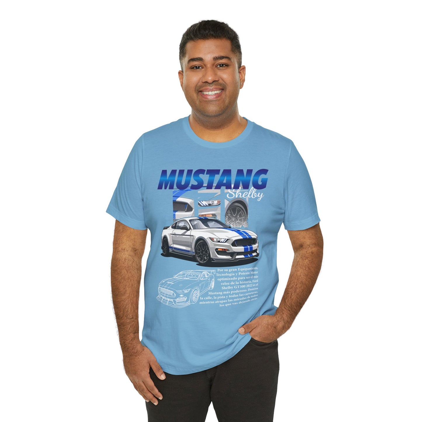 Mustang Graphic Tee for Car Enthusiasts | Unisex Jersey Short Sleeve Shirt