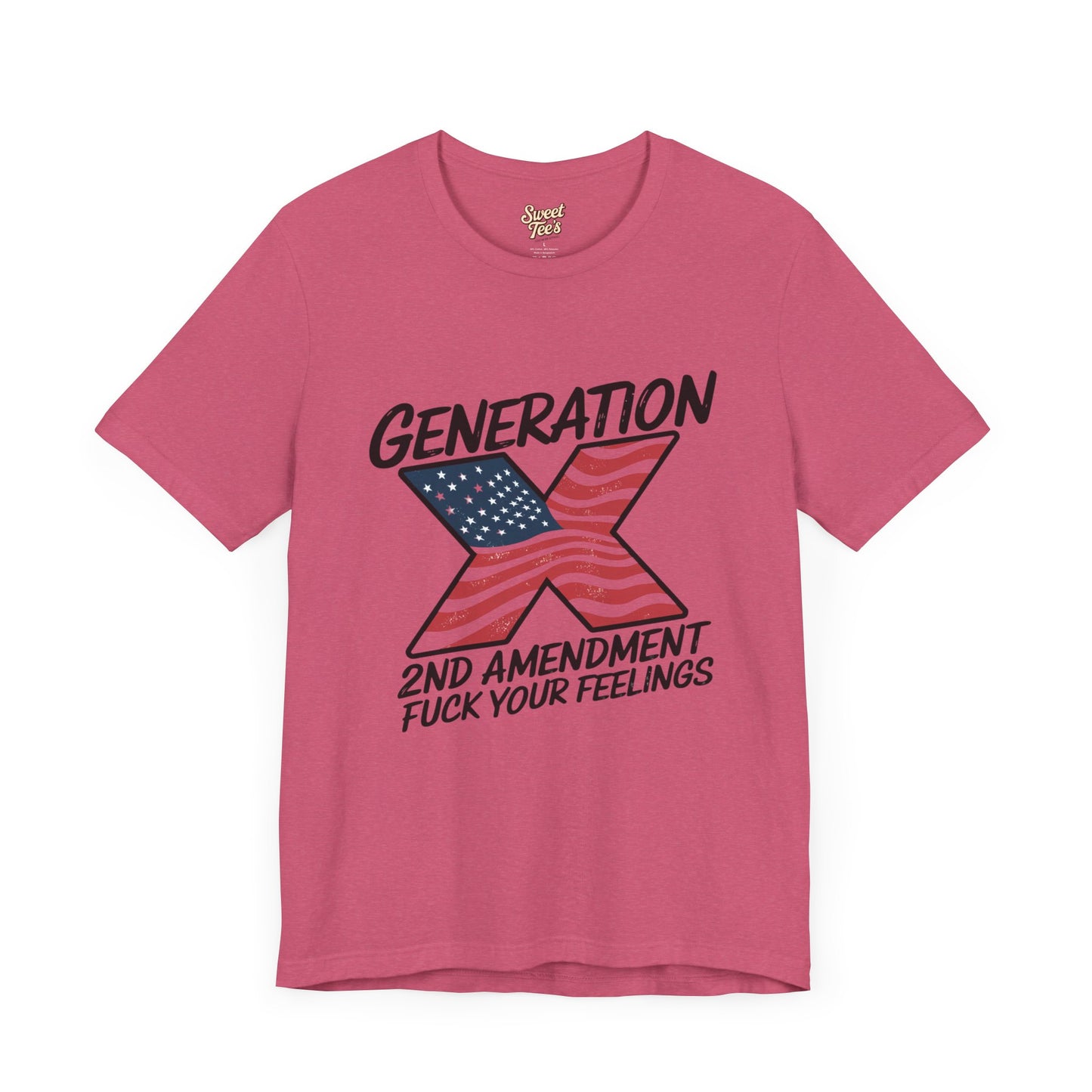 Generation X 2nd Amendment Short Sleeve Tee - Unisex Freedom T-Shirt