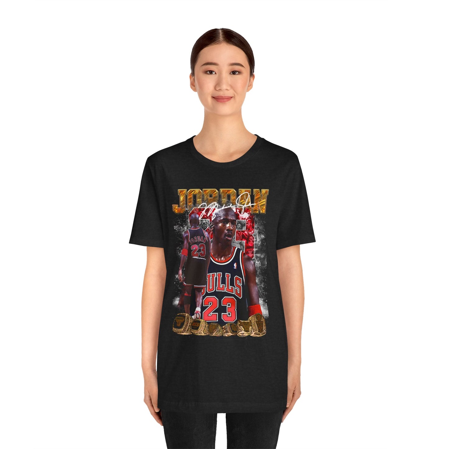 Michael Jordan Graphic Unisex Tee - Retro Sportswear for Basketball Fans