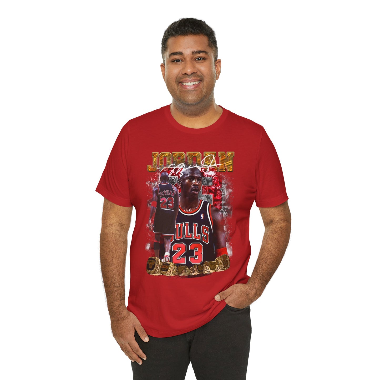 Michael Jordan Graphic Unisex Tee - Retro Sportswear for Basketball Fans