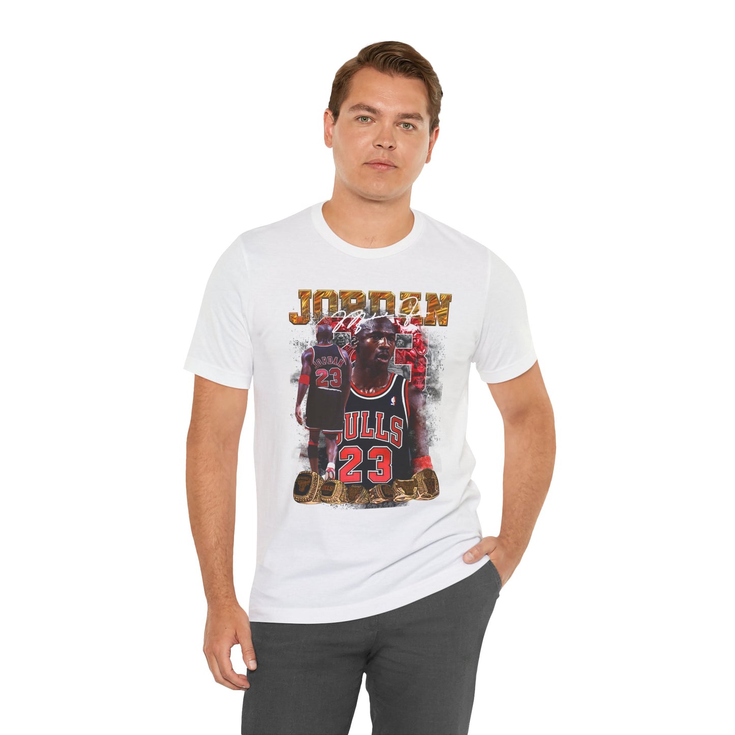 Michael Jordan Graphic Unisex Tee - Retro Sportswear for Basketball Fans