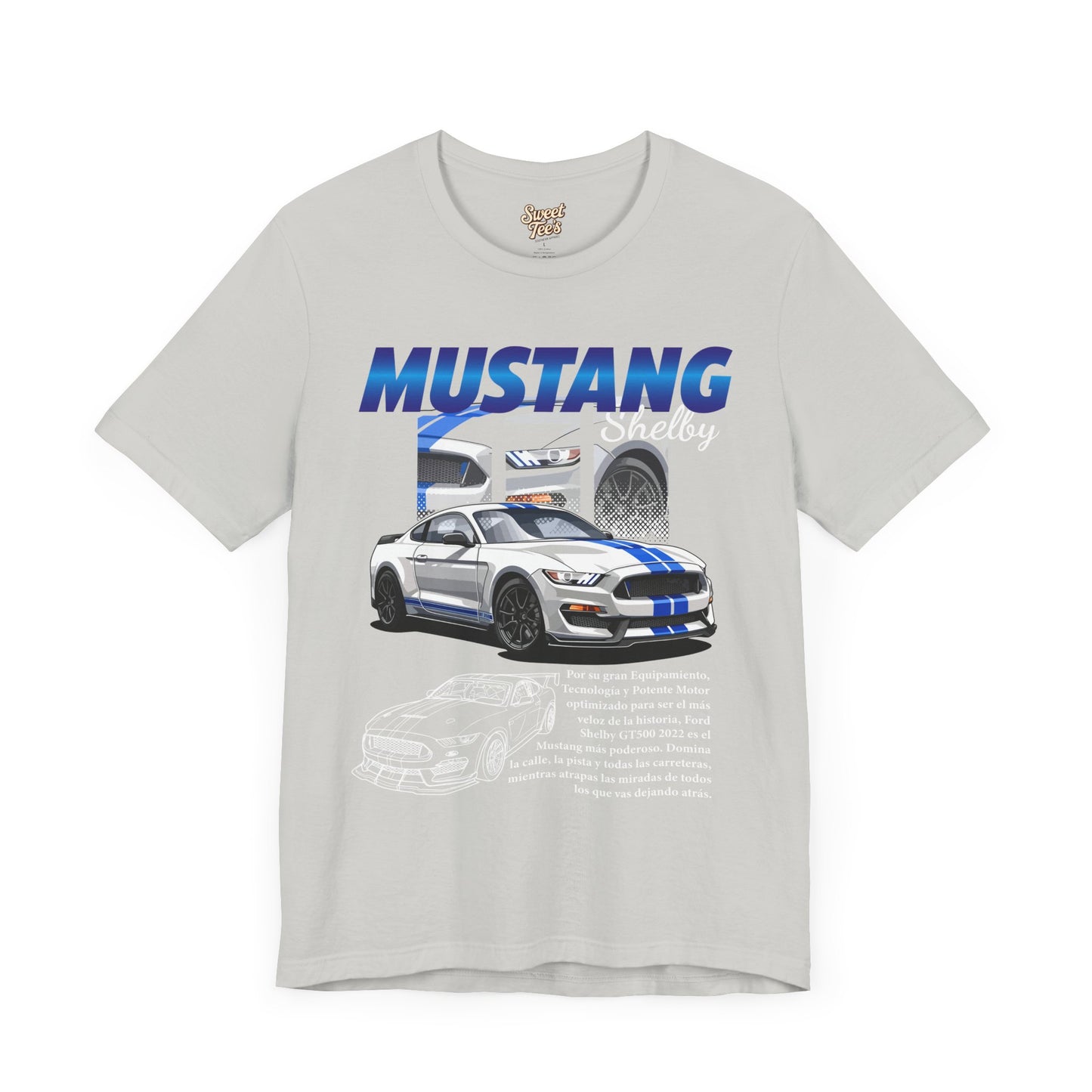 Mustang Graphic Tee for Car Enthusiasts | Unisex Jersey Short Sleeve Shirt