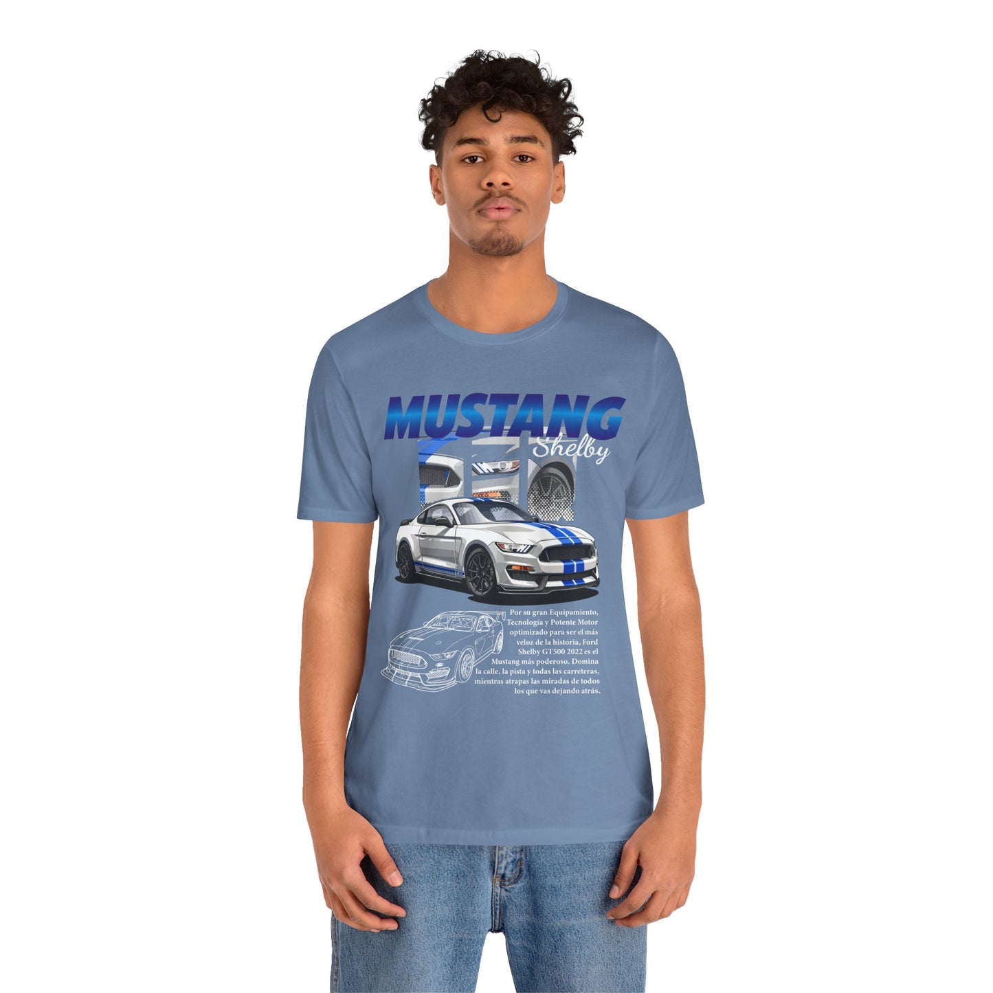 Mustang Graphic Tee for Car Enthusiasts | Unisex Jersey Short Sleeve Shirt