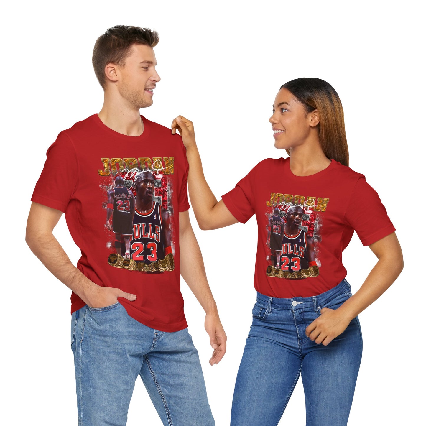 Michael Jordan Graphic Unisex Tee - Retro Sportswear for Basketball Fans