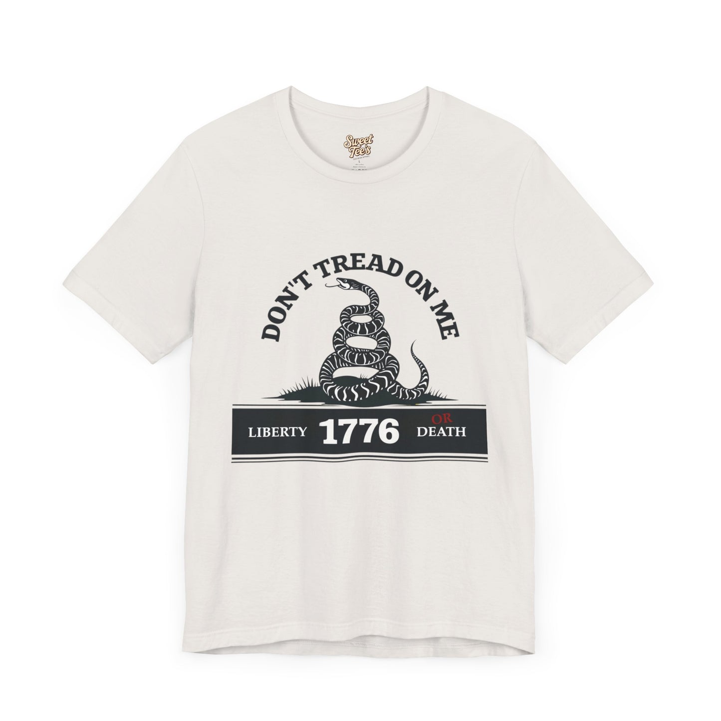 Patriotic Graphic Tee - Don't Tread on Me - Liberty 1776