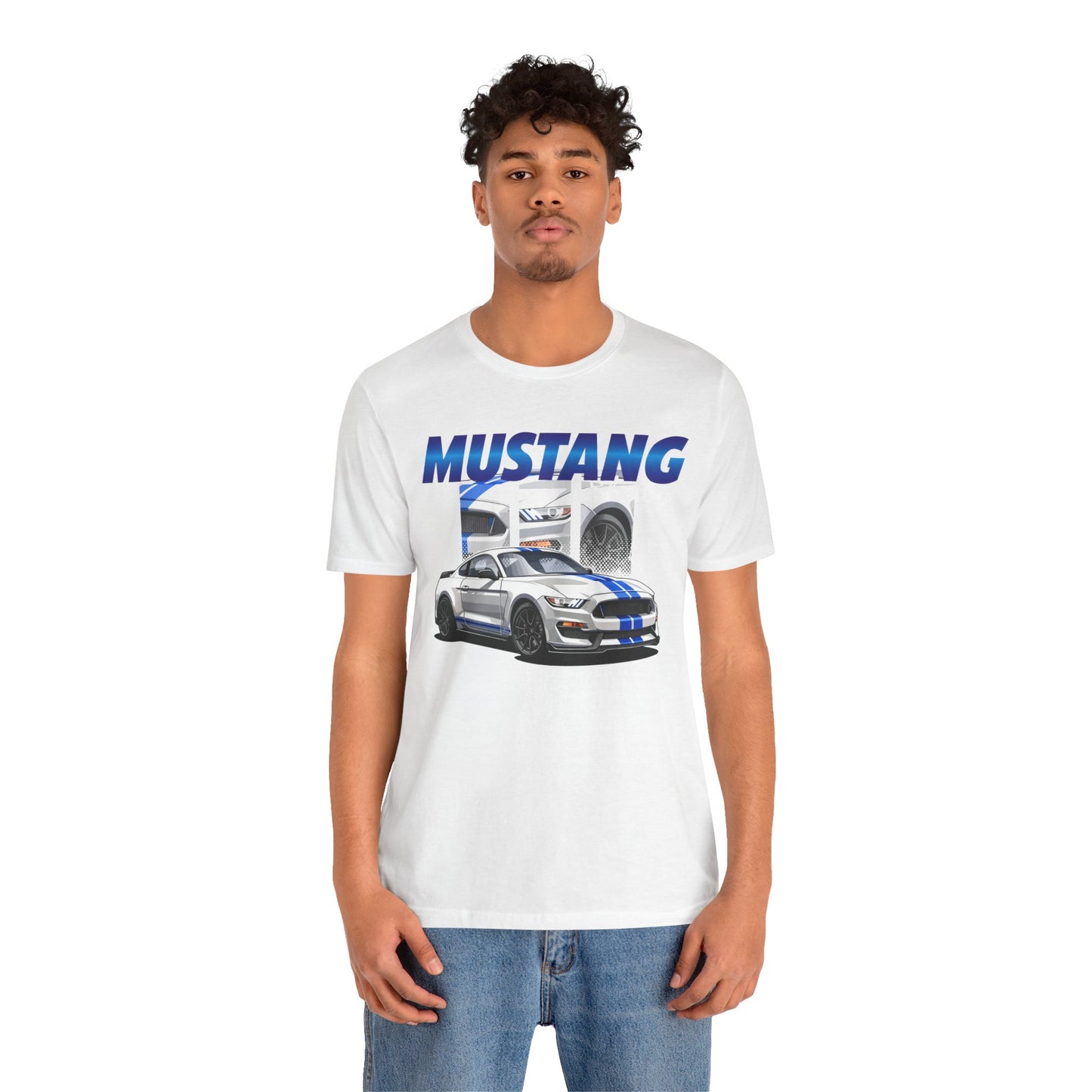 Mustang Graphic Tee for Car Enthusiasts | Unisex Jersey Short Sleeve Shirt