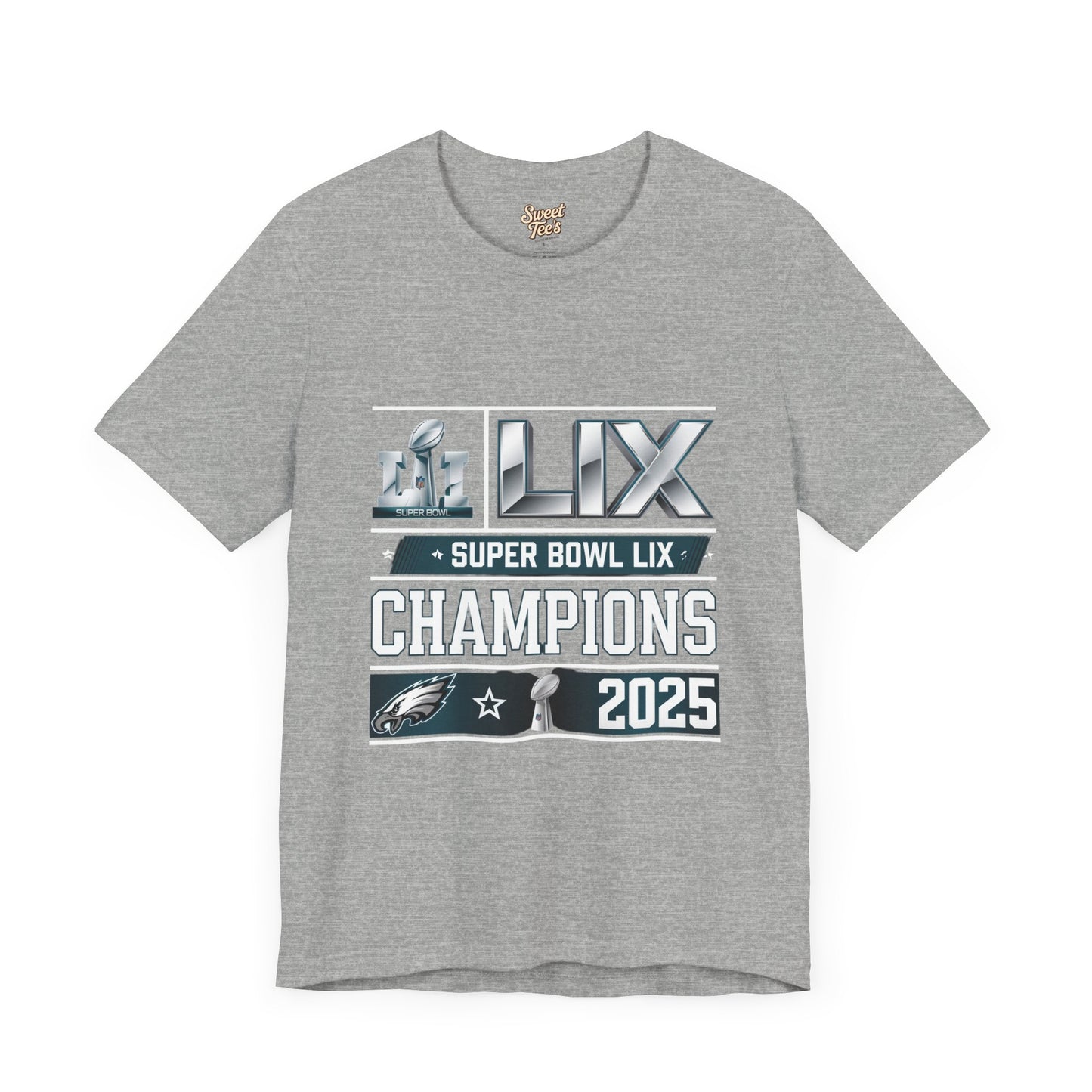 Super Bowl LVII Champions Eagles Unisex Jersey Tee - Celebrate the Win!