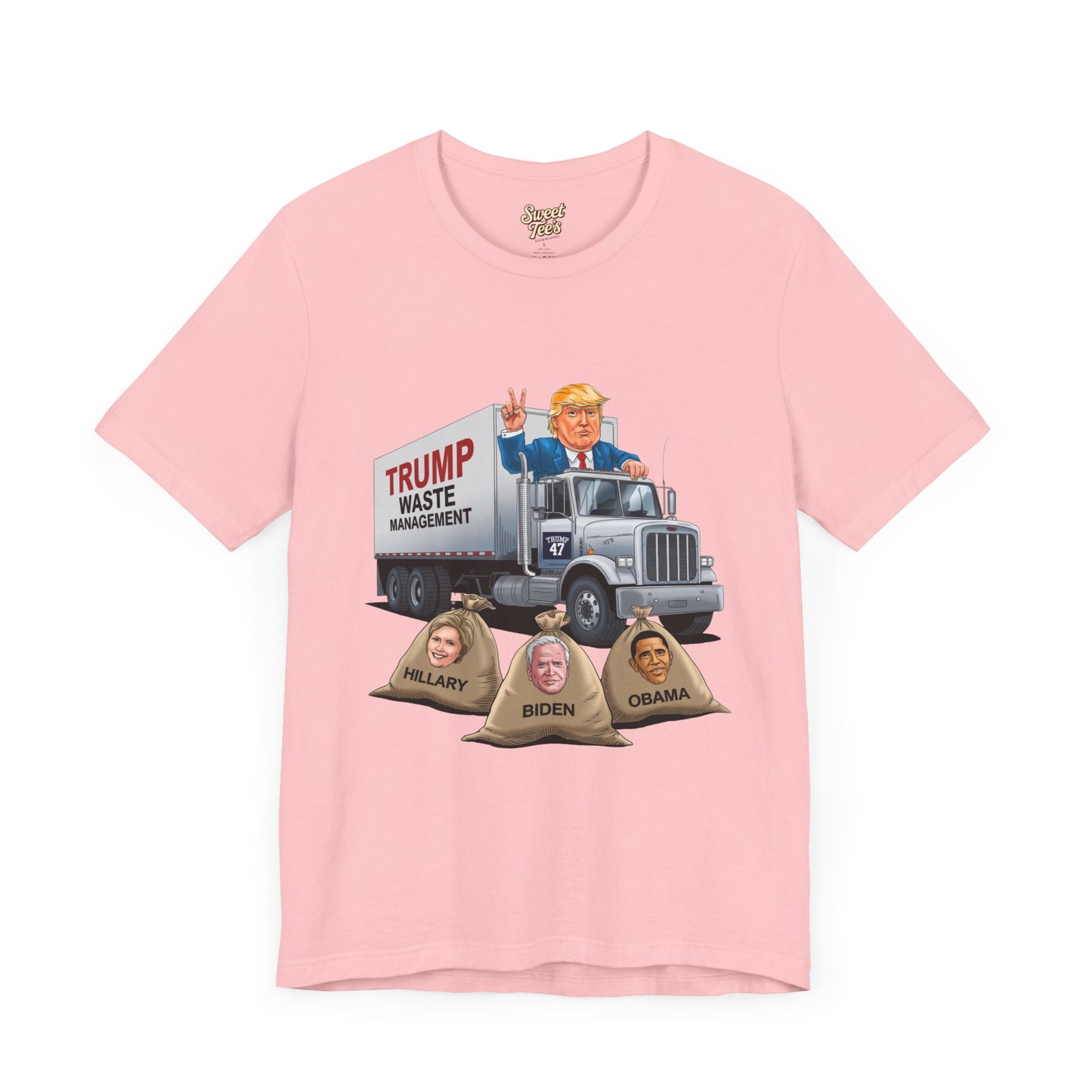 Political Humor Unisex Tee - Trump Waste Management Graphic