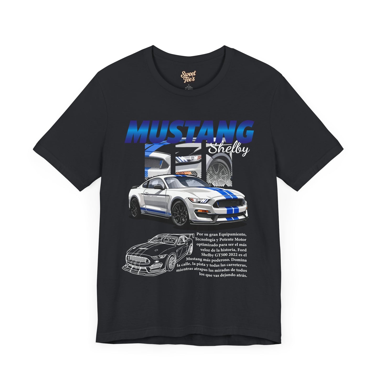 Mustang Graphic Tee for Car Enthusiasts | Unisex Jersey Short Sleeve Shirt