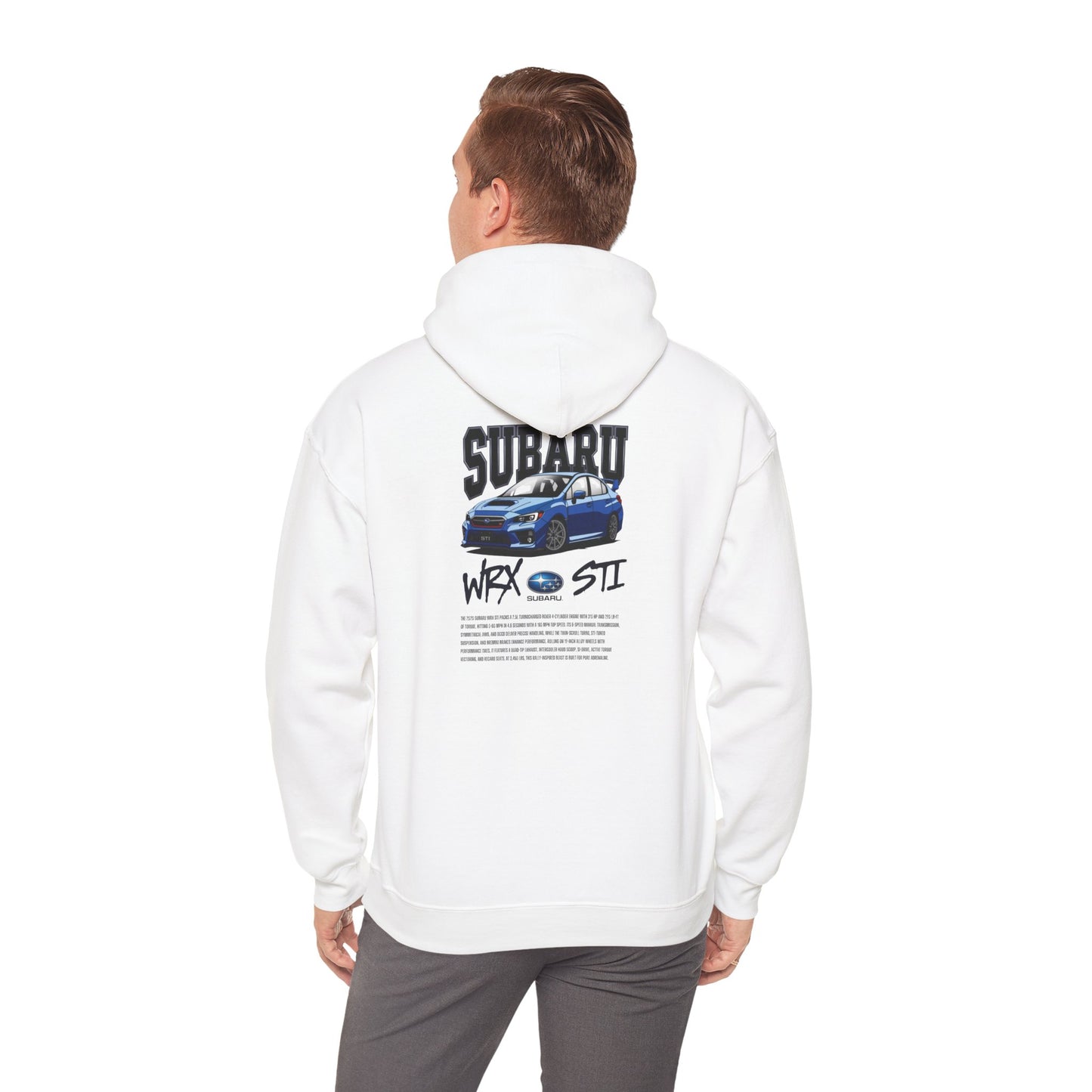 Subaru WRX STI Unisex Heavy Blend™ Hoodie - Perfect for Car Enthusiasts