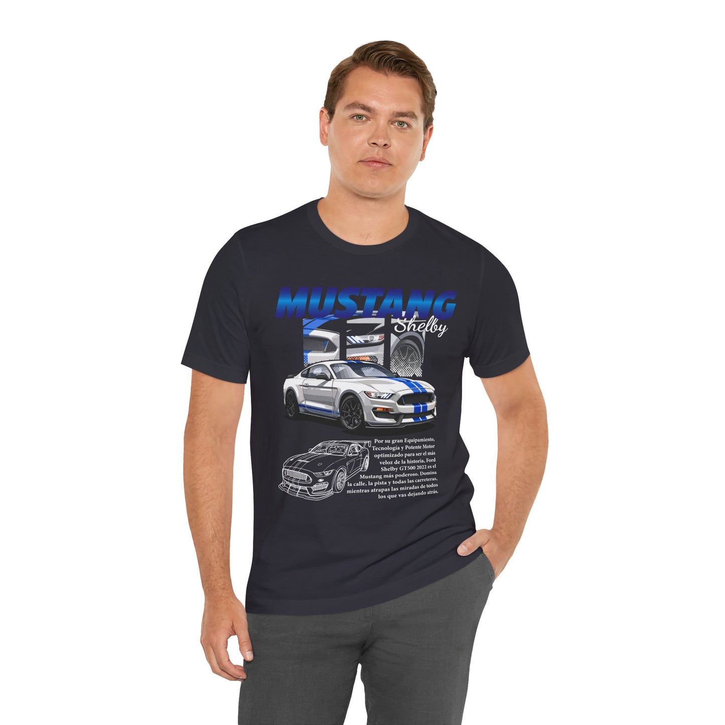 Mustang Graphic Tee for Car Enthusiasts | Unisex Jersey Short Sleeve Shirt