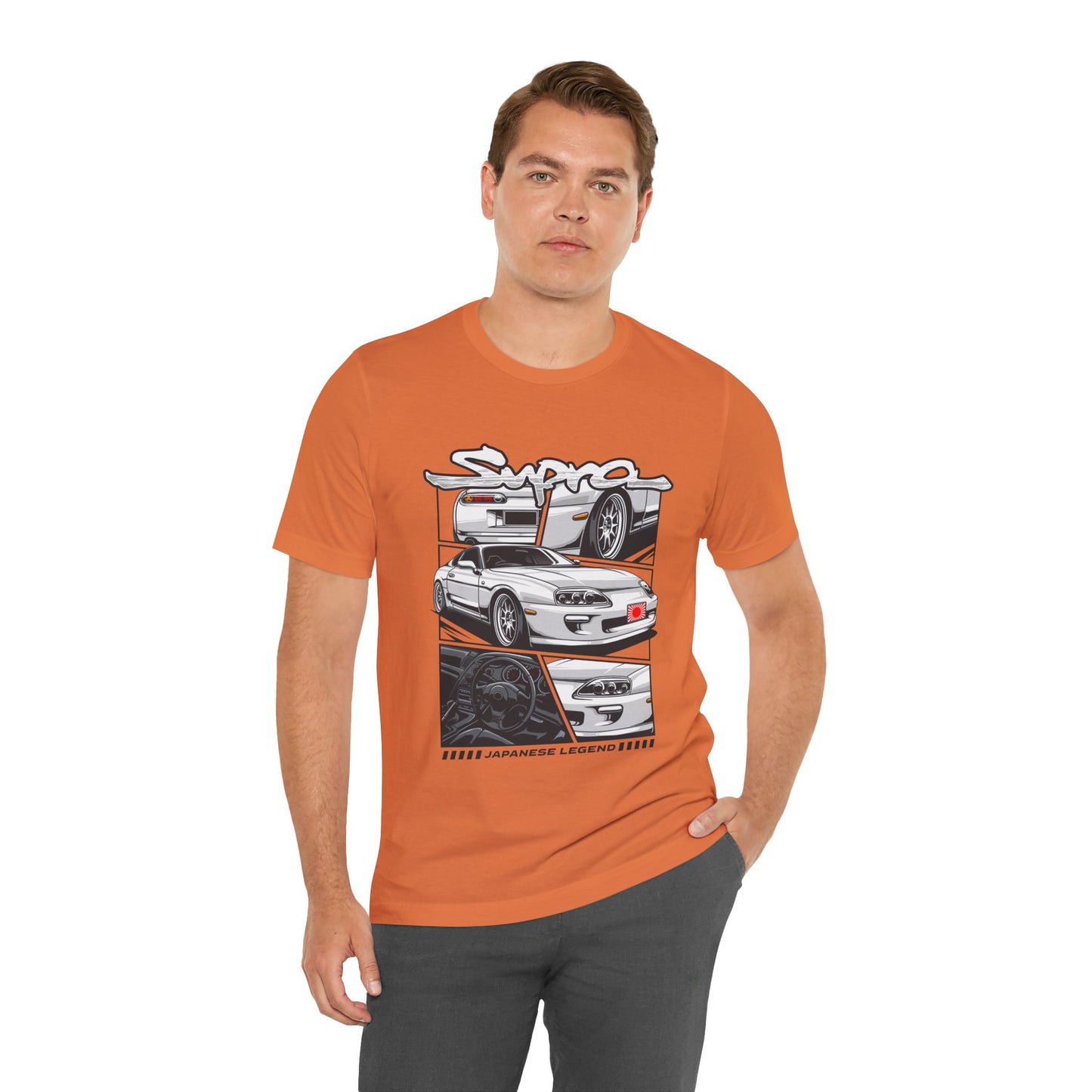 Japanese Legend Supra Unisex Jersey Tee - Car Enthusiast Apparel