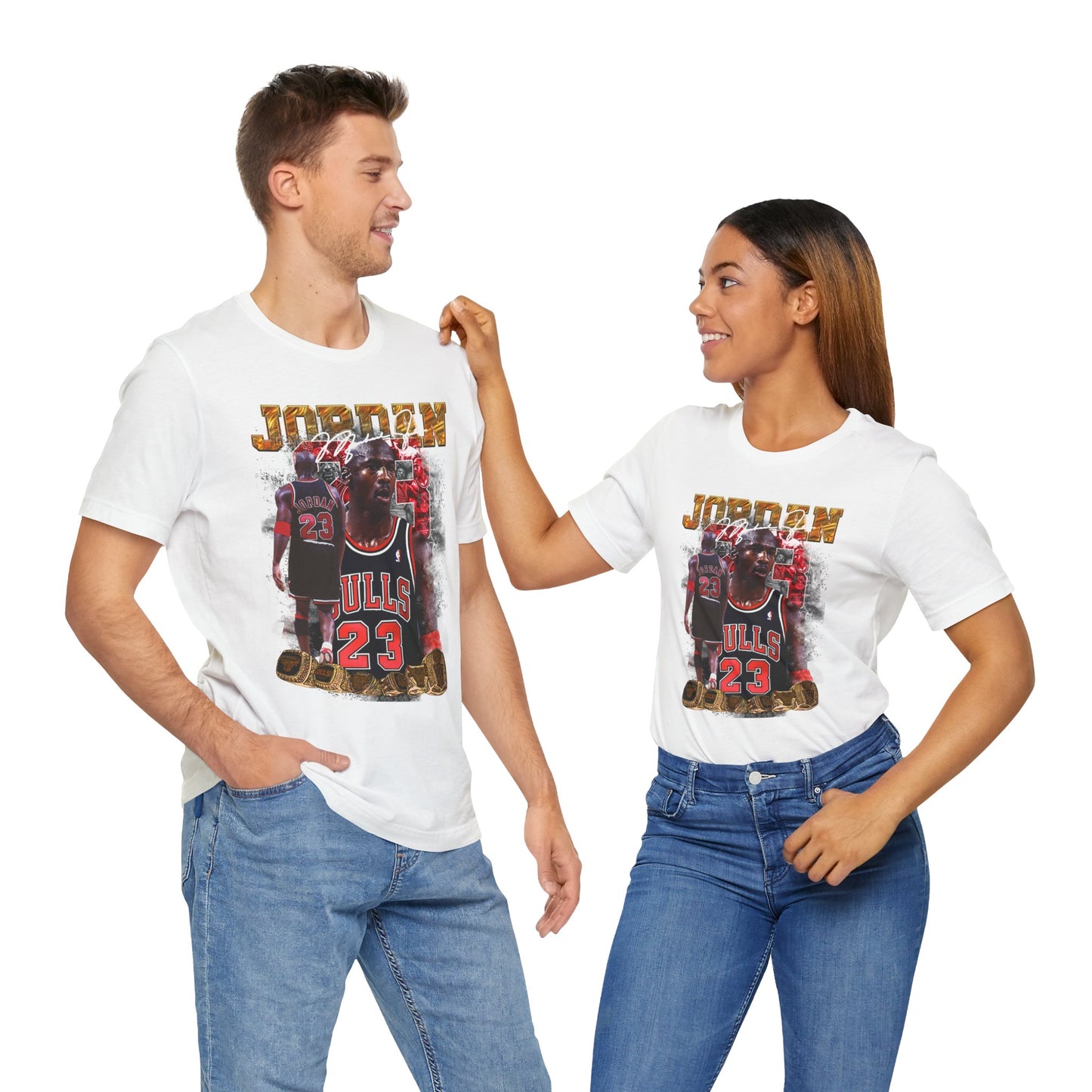 Michael Jordan Graphic Unisex Tee - Retro Sportswear for Basketball Fans