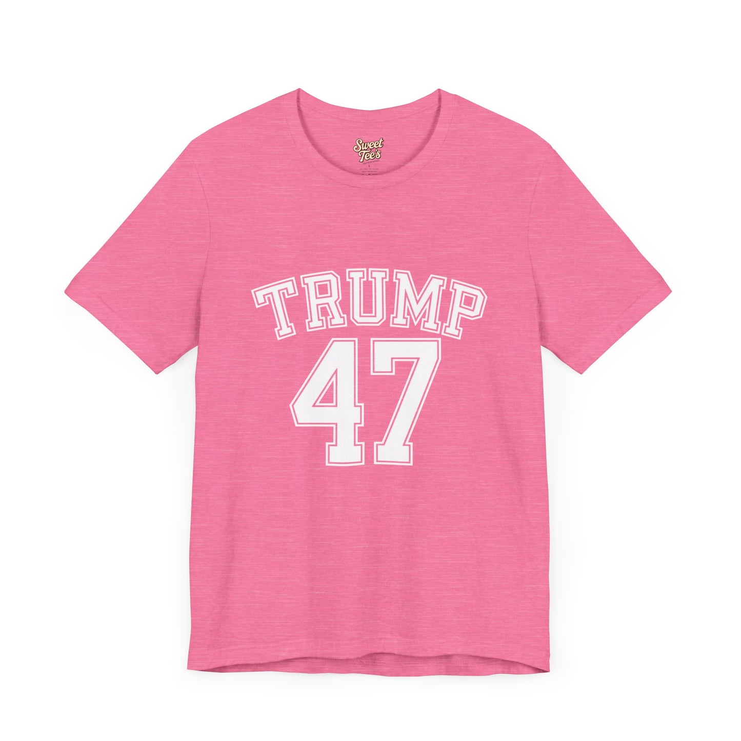 Trump 47 Casual Unisex Jersey Tee - Perfect for Everyday Wear