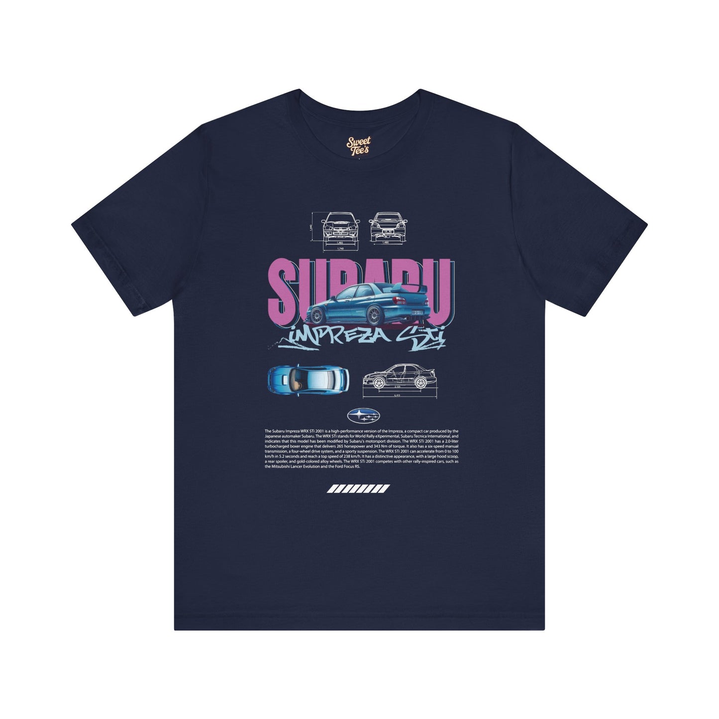 Subaru Impreza Graphic Tee - Unisex Jersey Short Sleeve T-Shirt