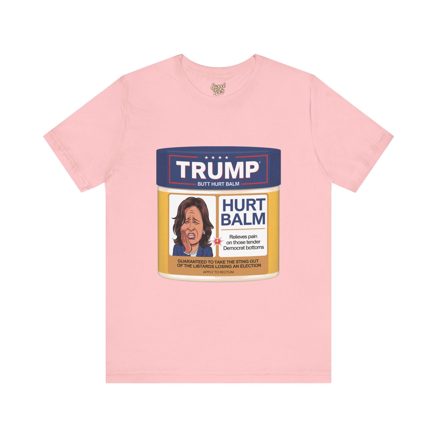 Funny Trump Hurt Balm Unisex Jersey Tee - Perfect for Political Humor Lovers