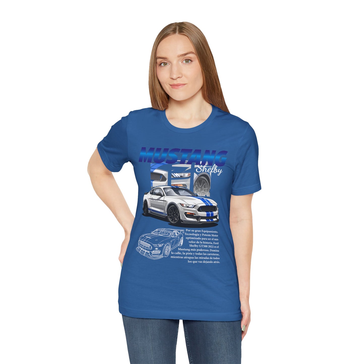 Mustang Graphic Tee for Car Enthusiasts | Unisex Jersey Short Sleeve Shirt