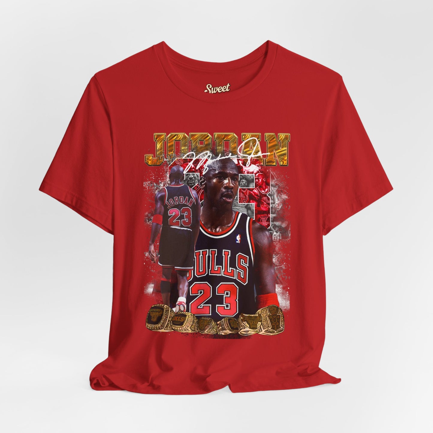 Michael Jordan Graphic Unisex Tee - Retro Sportswear for Basketball Fans