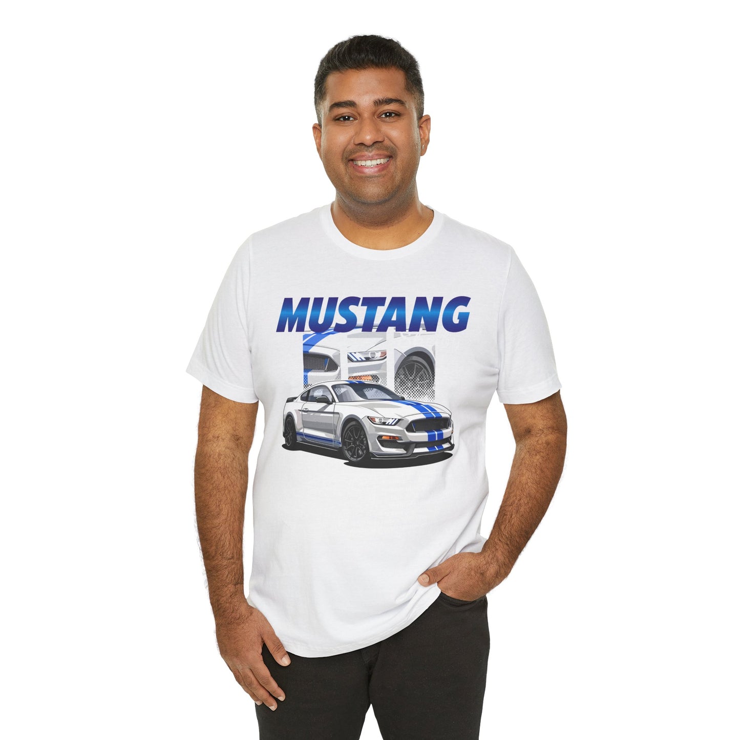 Mustang Graphic Tee for Car Enthusiasts | Unisex Jersey Short Sleeve Shirt