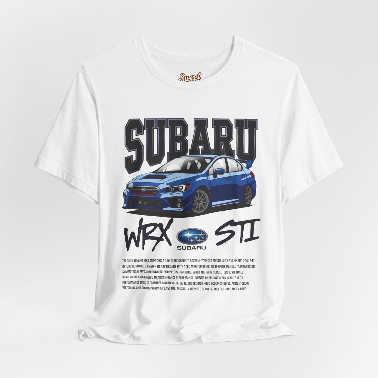 Subaru WRX STI Unisex Jersey Tee - Perfect Gift for Car Enthusiasts