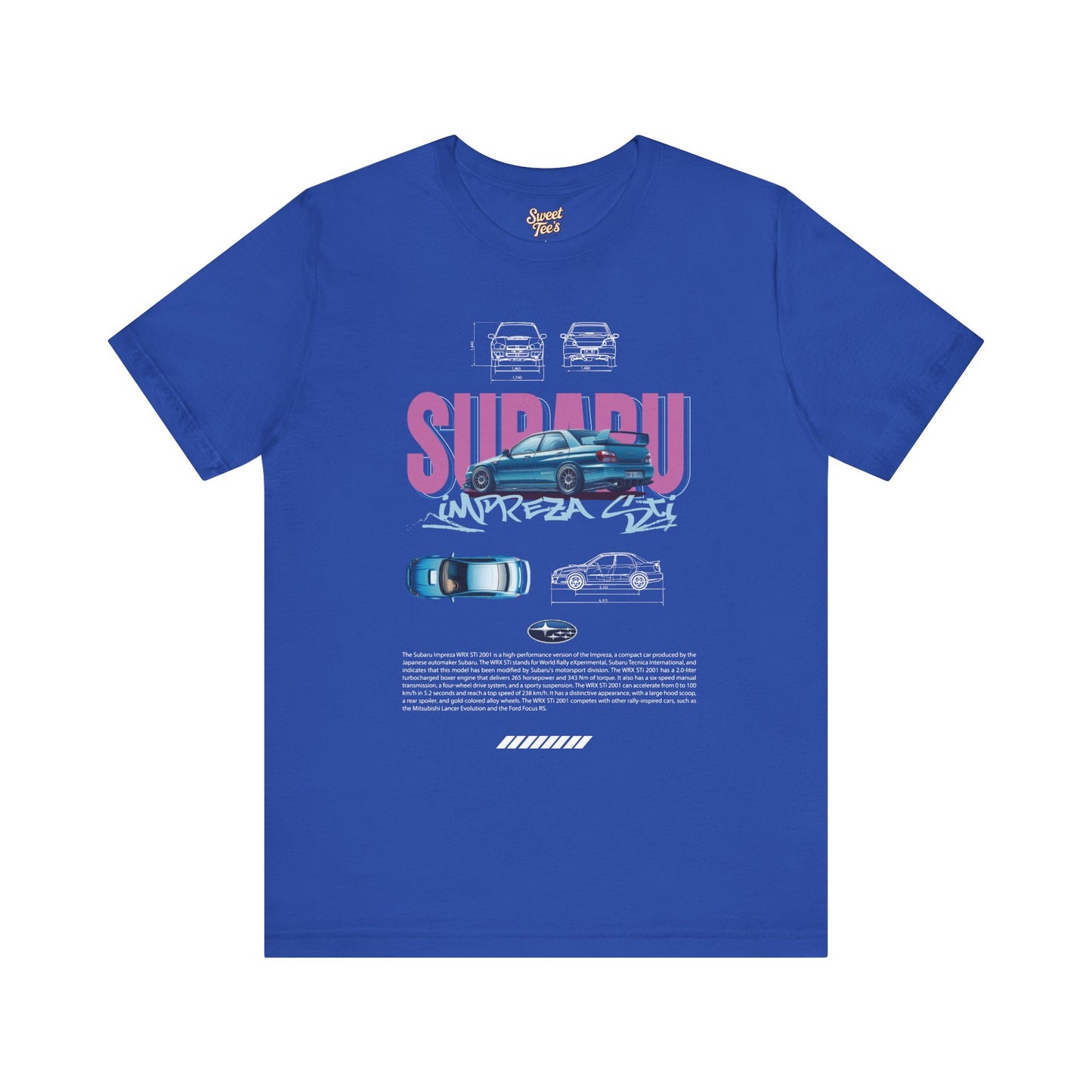 Subaru Impreza Graphic Tee - Unisex Jersey Short Sleeve T-Shirt