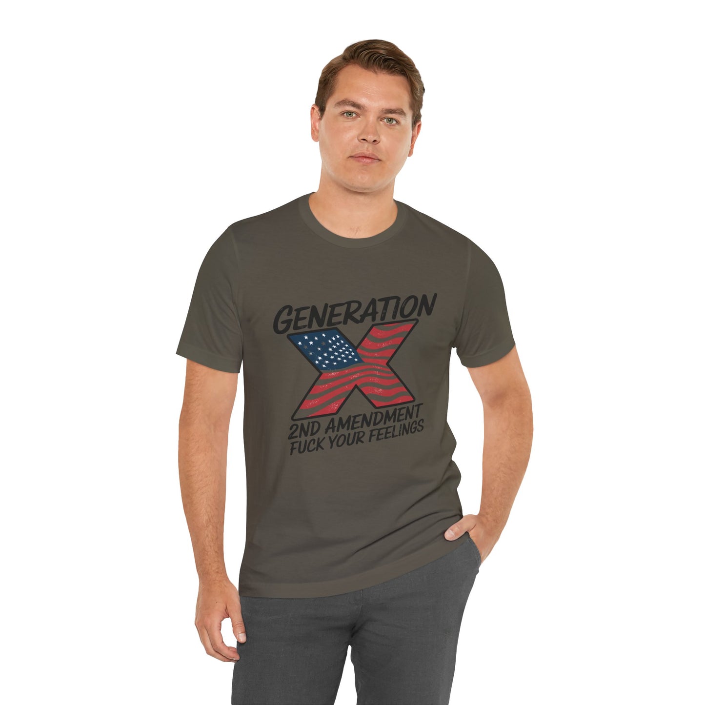 Generation X 2nd Amendment Short Sleeve Tee - Unisex Freedom T-Shirt