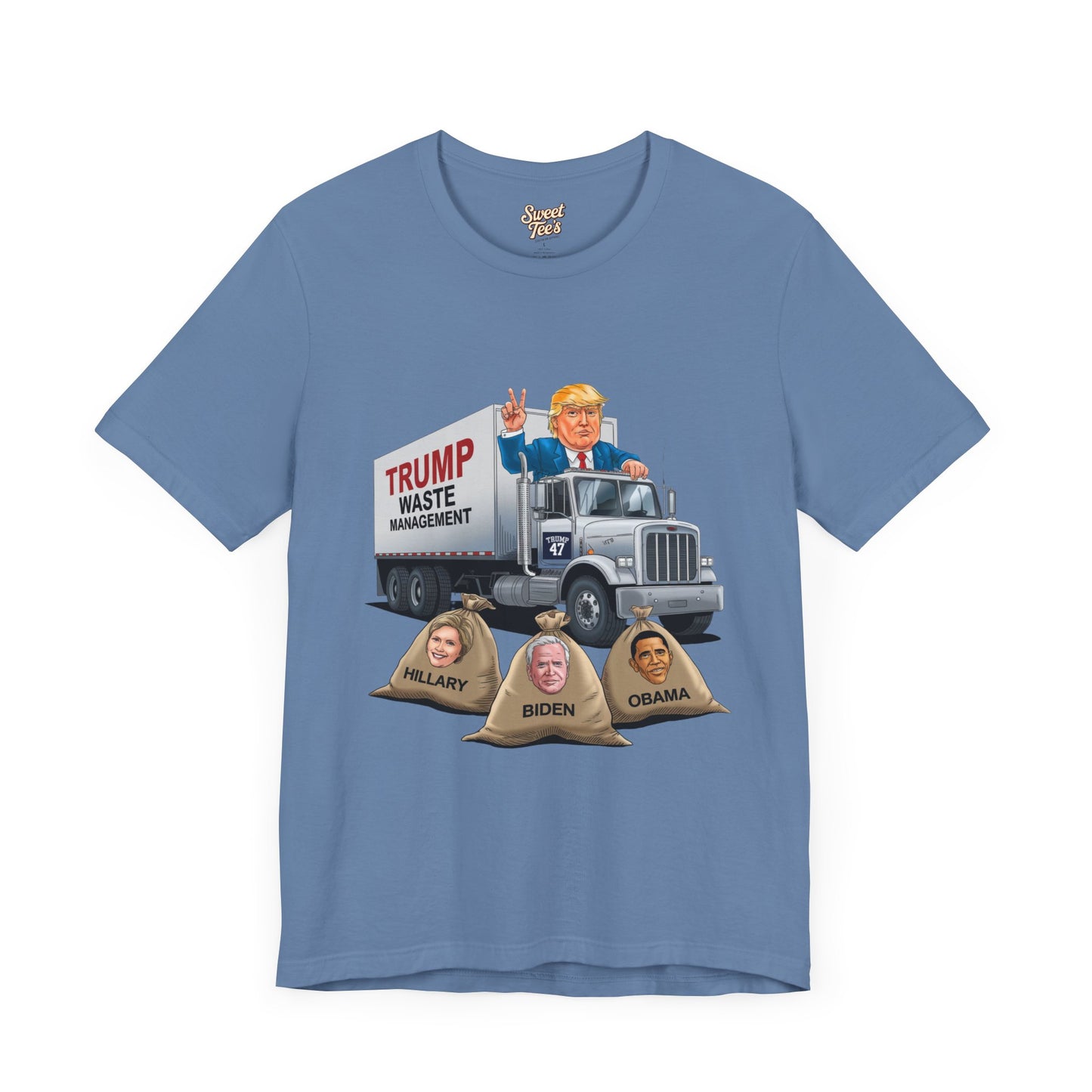 Political Humor Unisex Tee - Trump Waste Management Graphic