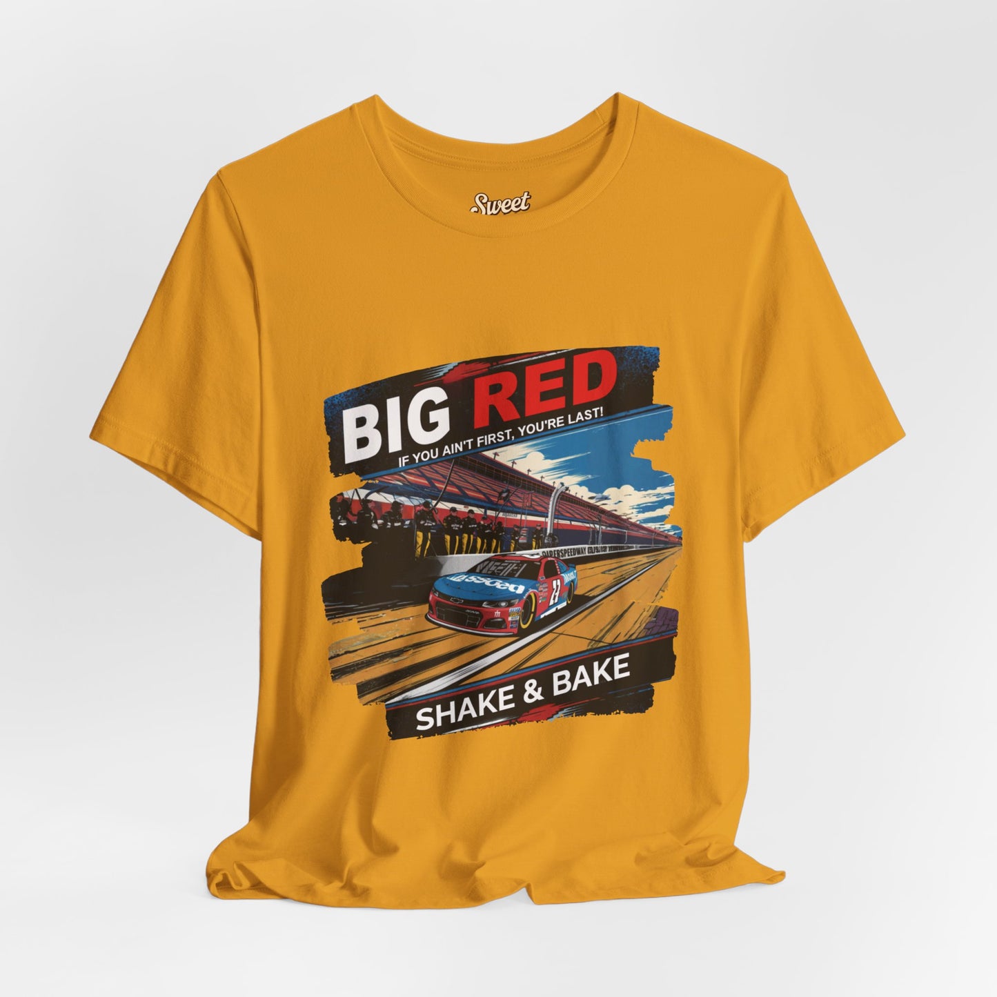 Big Red Shake & Bake Racing Tee