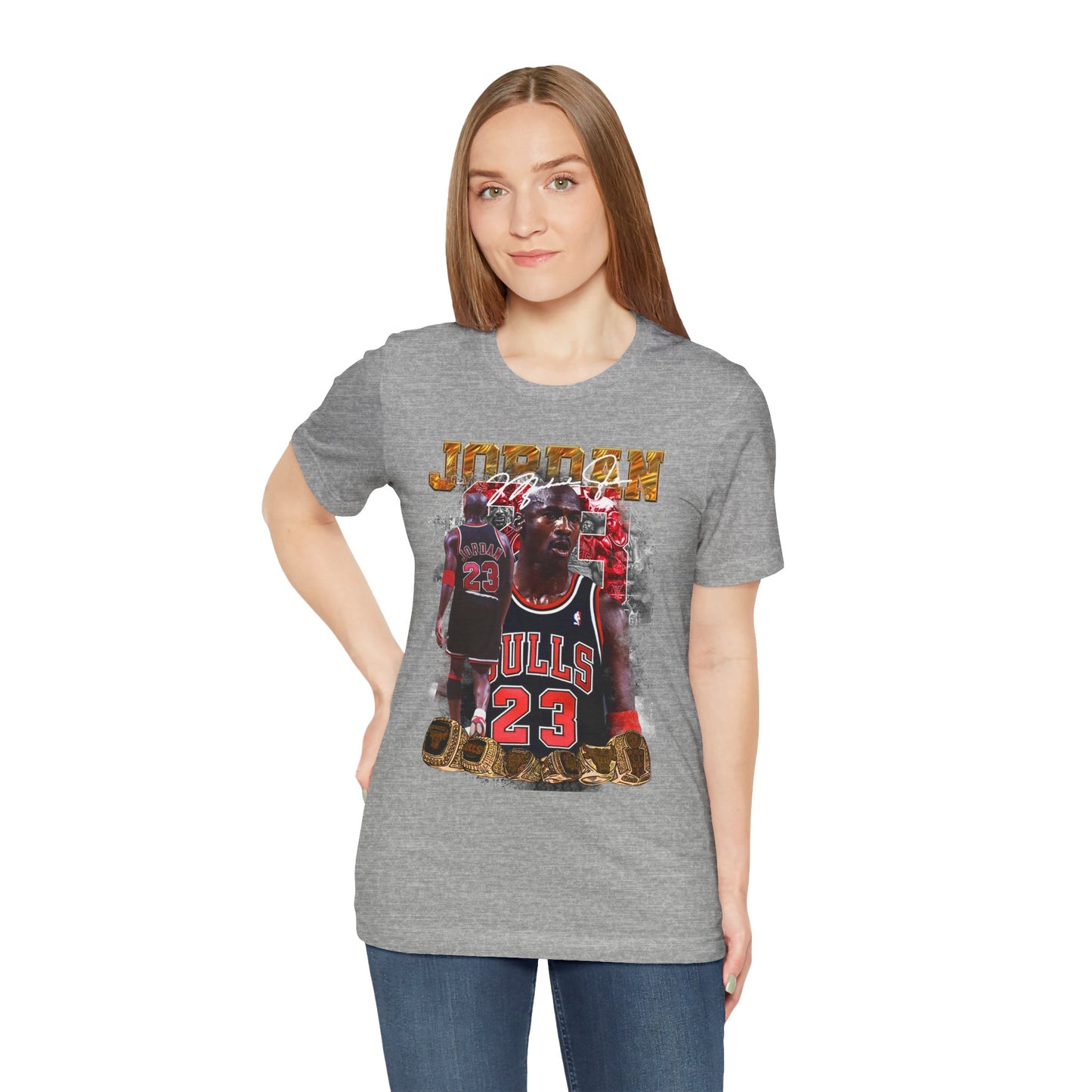 Michael Jordan Graphic Unisex Tee - Retro Sportswear for Basketball Fans