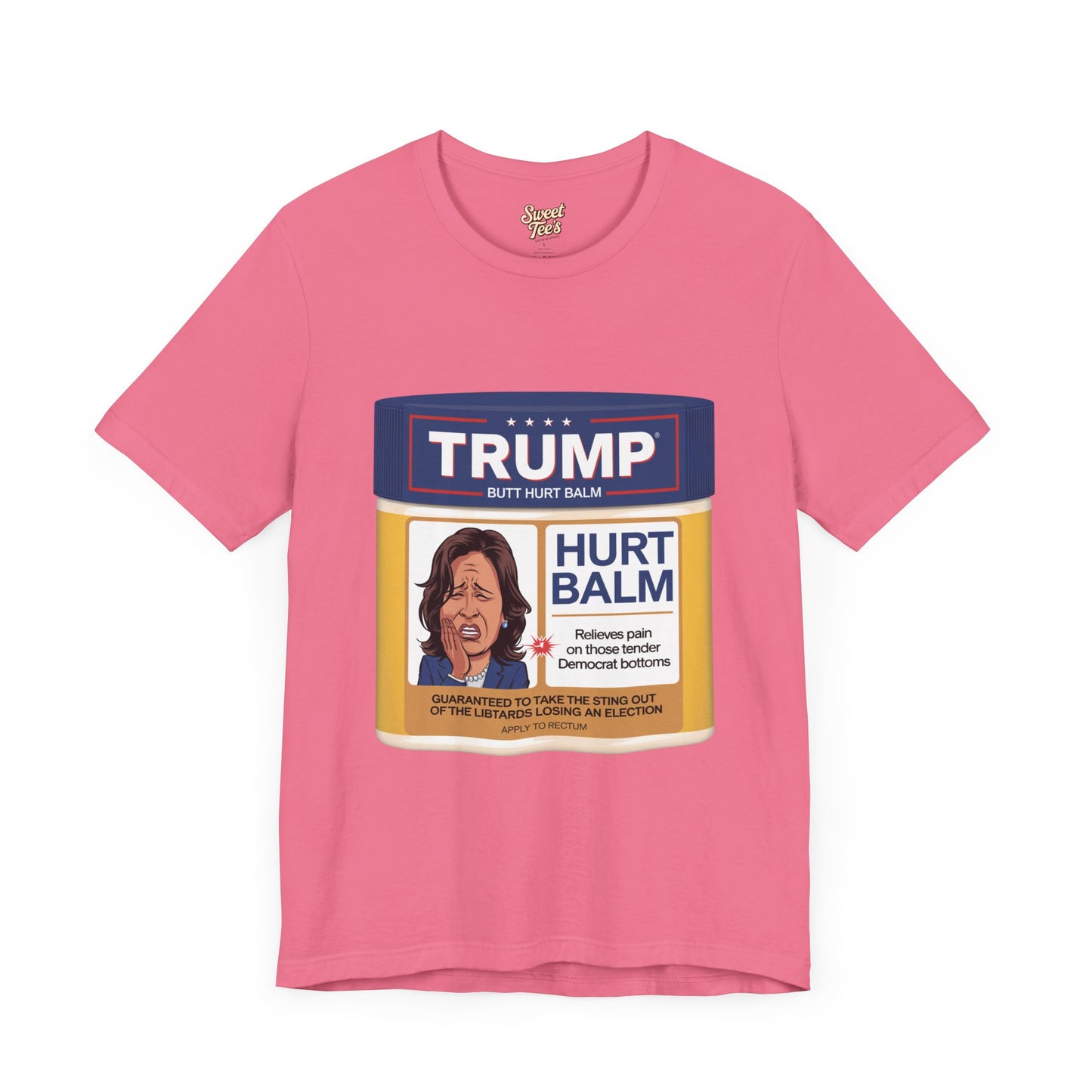 Funny Trump Hurt Balm Unisex Jersey Tee - Perfect for Political Humor Lovers