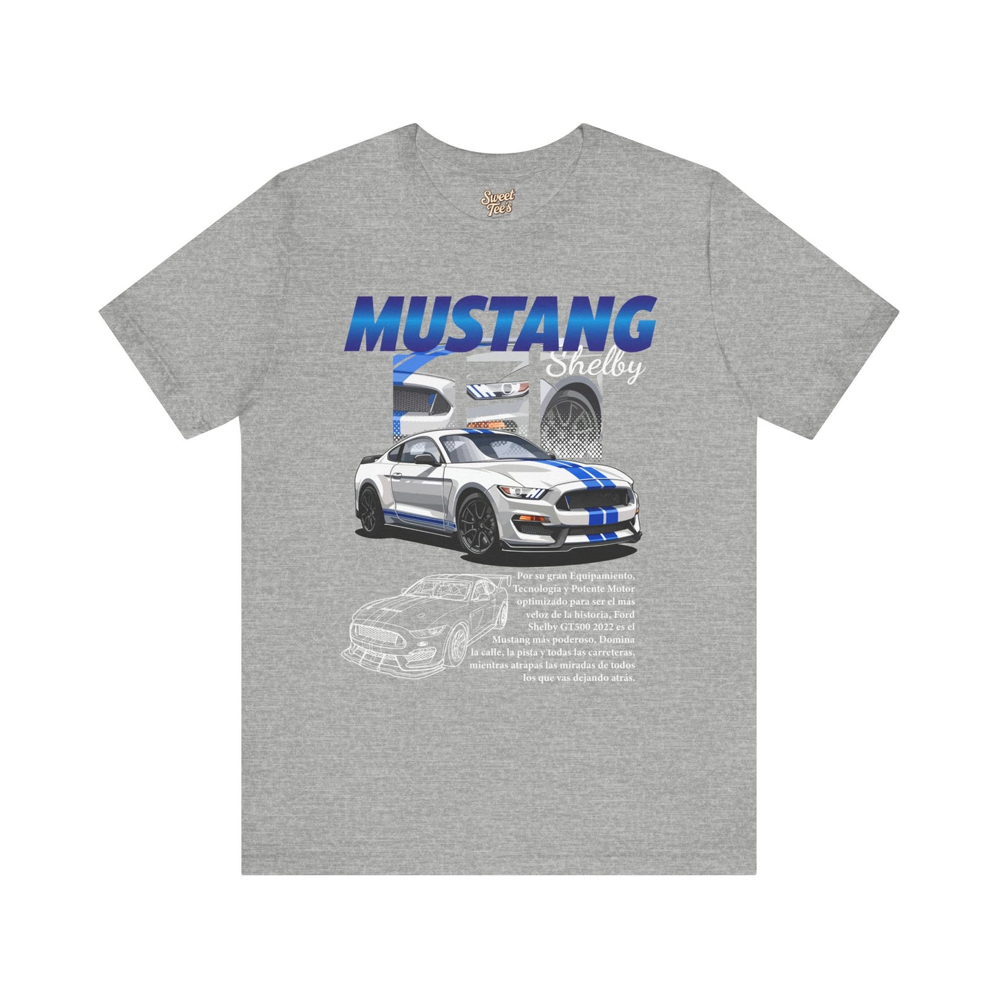 Mustang Graphic Tee for Car Enthusiasts | Unisex Jersey Short Sleeve Shirt