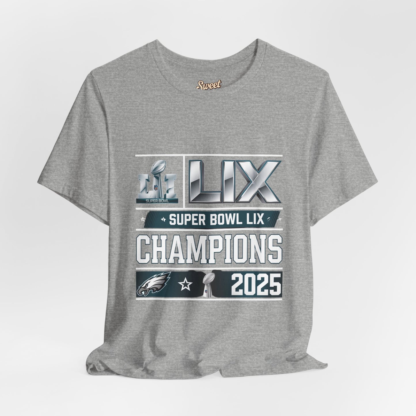 Super Bowl LVII Champions Eagles Unisex Jersey Tee - Celebrate the Win!