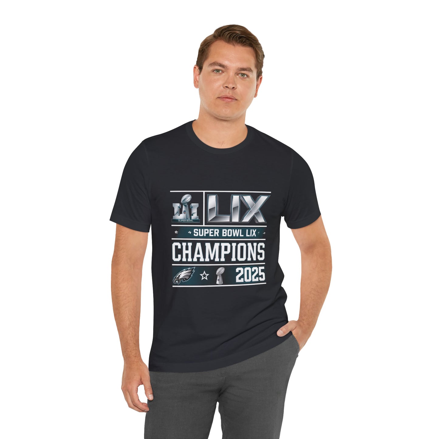 Super Bowl LVII Champions Eagles Unisex Jersey Tee - Celebrate the Win!