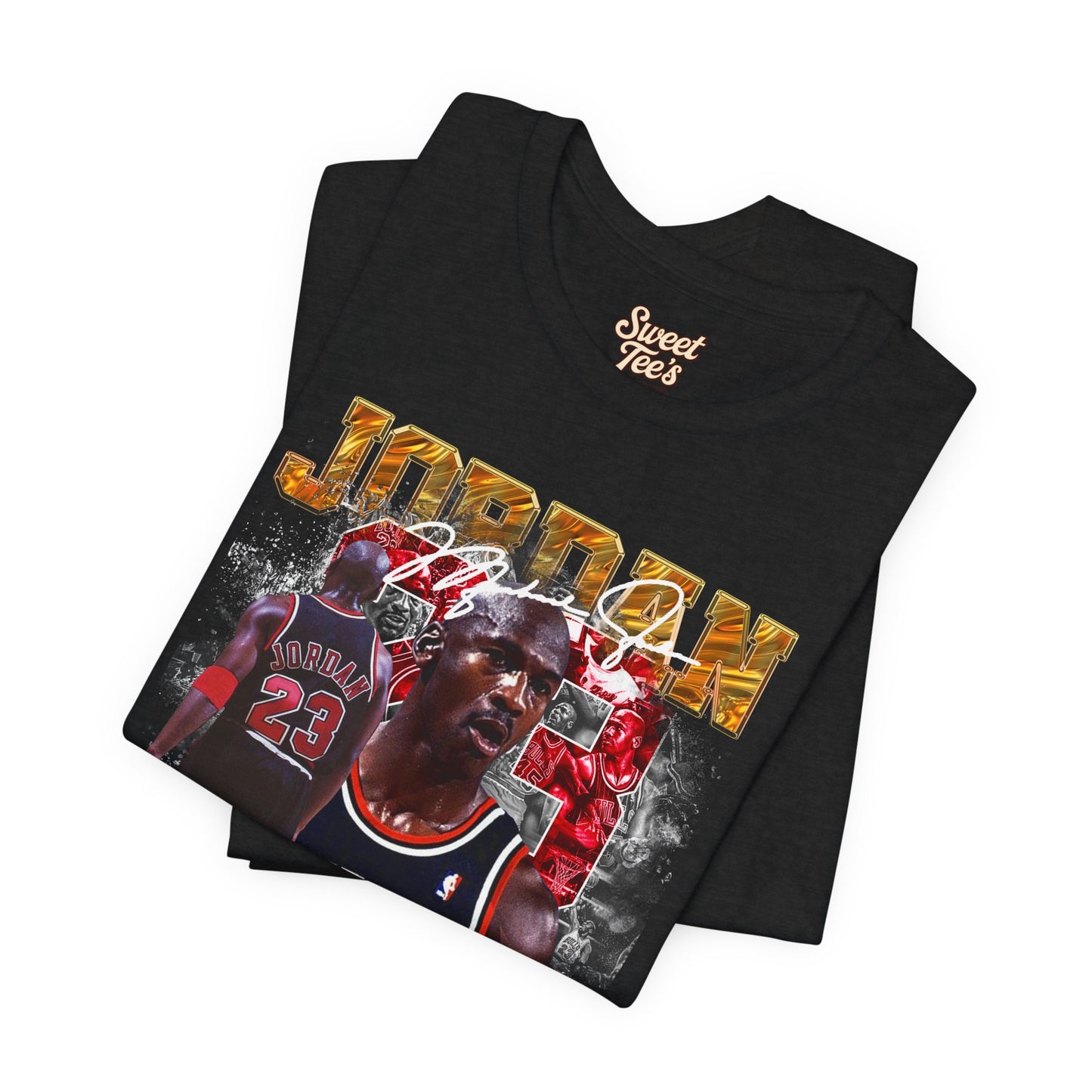 Michael Jordan Graphic Unisex Tee - Retro Sportswear for Basketball Fans