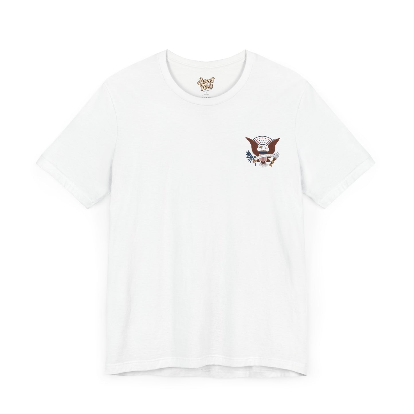 Patriotic Eagle Graphic Tee - Perfect for Summer Celebrations