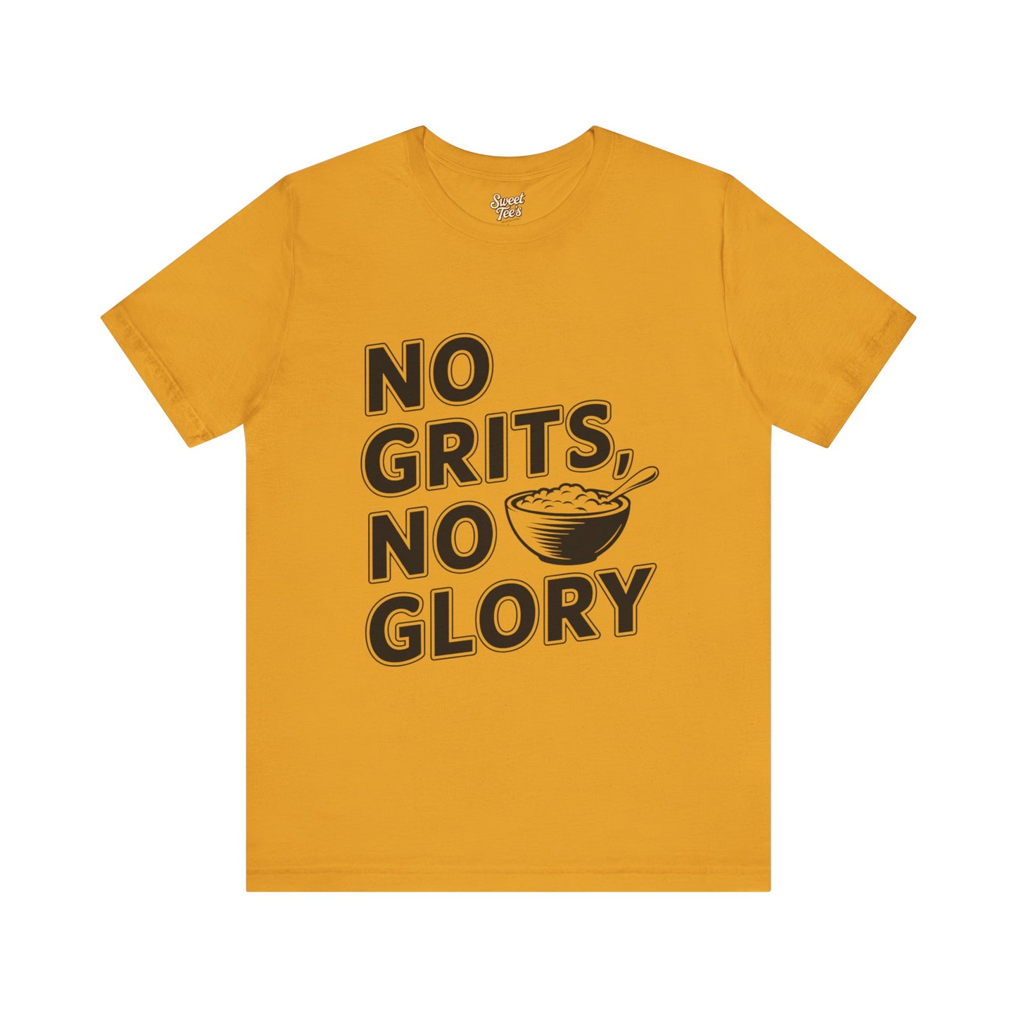 No Grits No Glory Unisex T-Shirt - Southern Comfort Food Tee