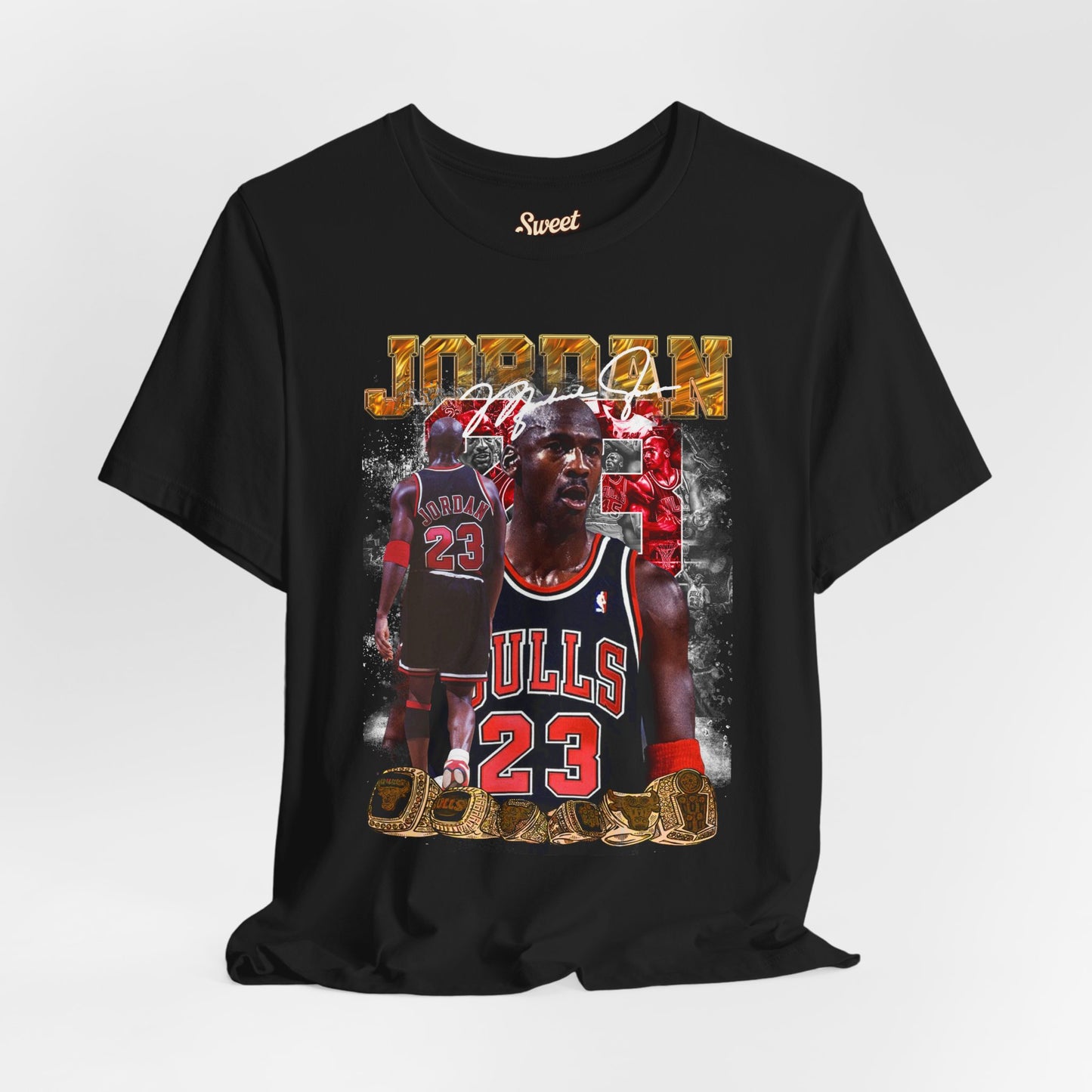 Michael Jordan Graphic Unisex Tee - Retro Sportswear for Basketball Fans