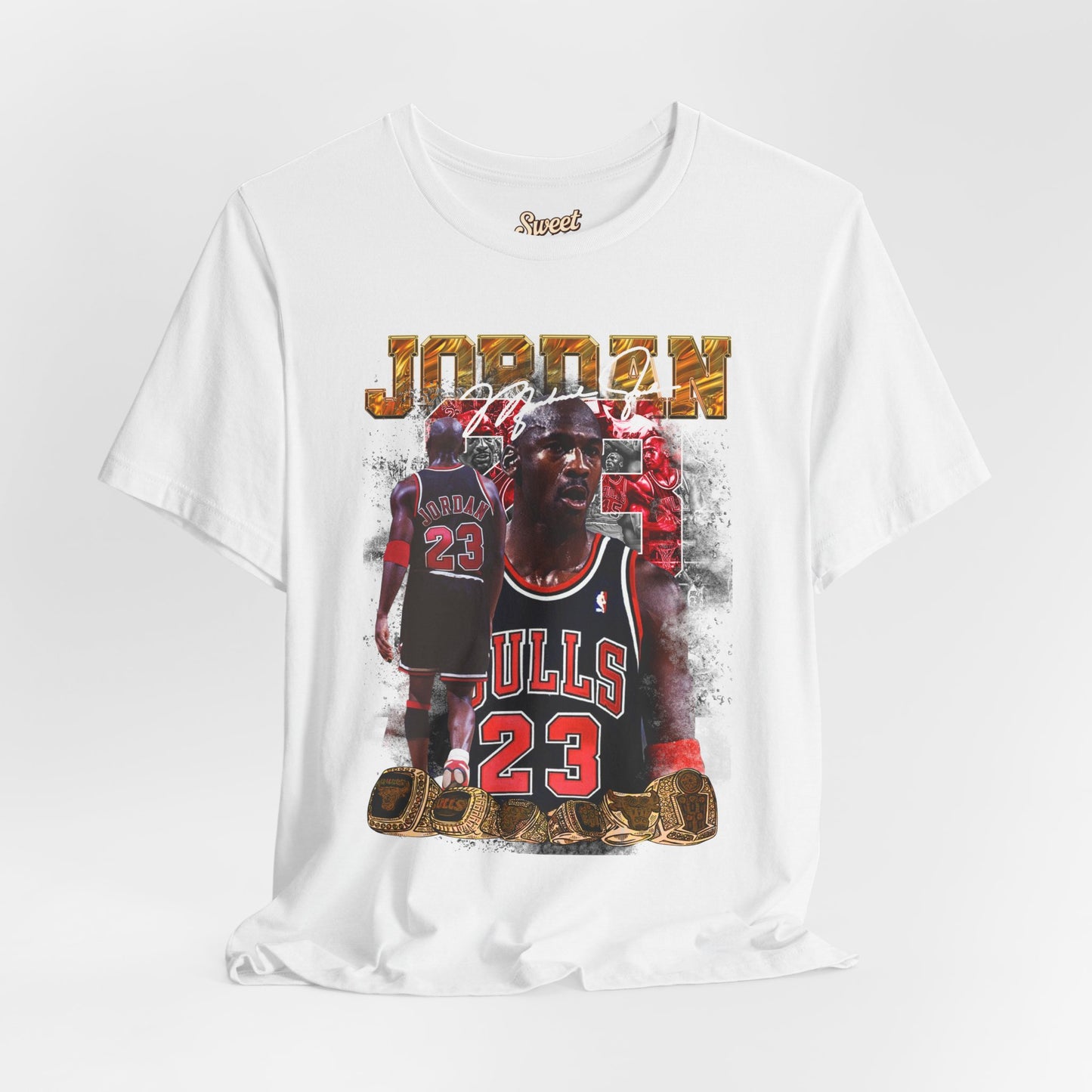 Michael Jordan Graphic Unisex Tee - Retro Sportswear for Basketball Fans