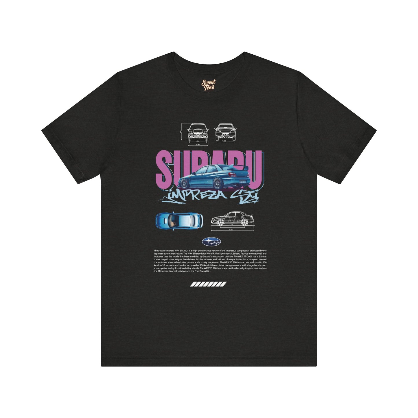 Subaru Impreza Graphic Tee - Unisex Jersey Short Sleeve T-Shirt