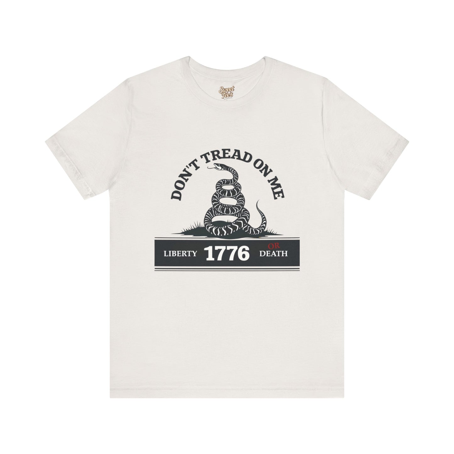 Patriotic Graphic Tee - Don't Tread on Me - Liberty 1776