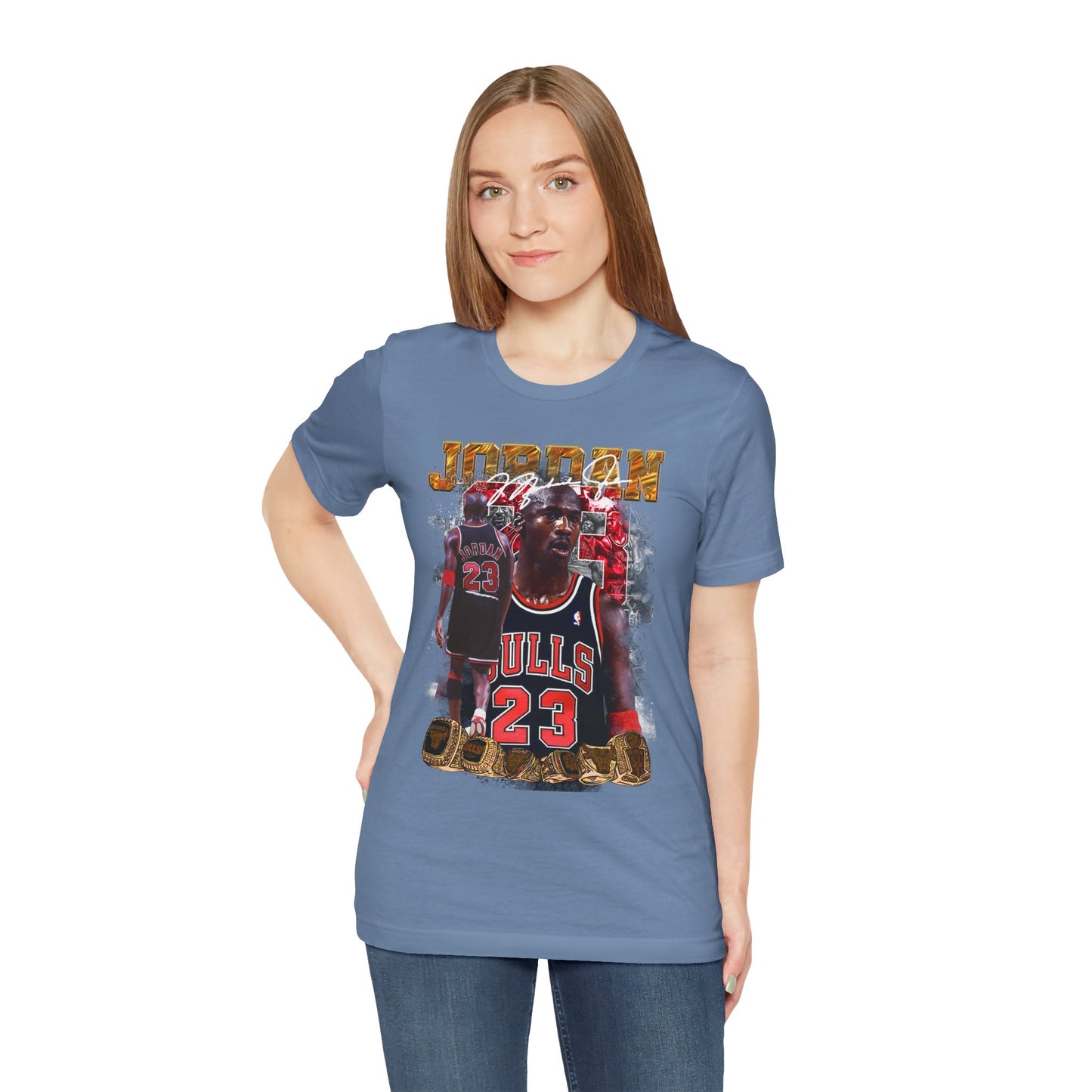 Michael Jordan Graphic Unisex Tee - Retro Sportswear for Basketball Fans