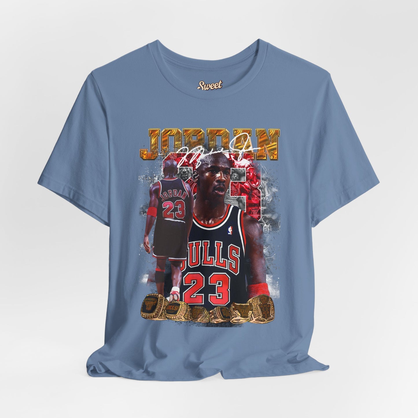 Michael Jordan Graphic Unisex Tee - Retro Sportswear for Basketball Fans