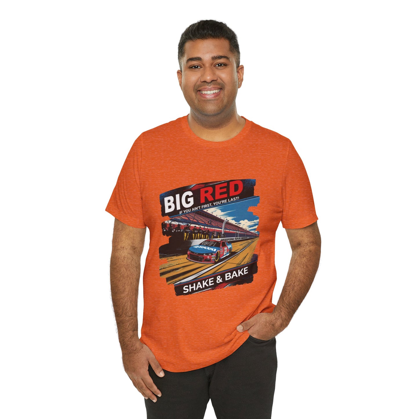 Big Red Shake & Bake Racing Tee