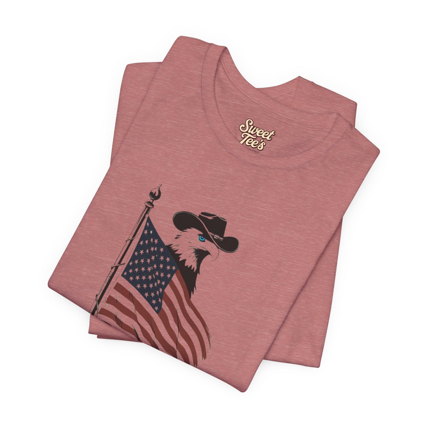 Patriotic Unisex Tee - "God, Guns & Grits" - Perfect for 4th of July and Outdoor Adventures