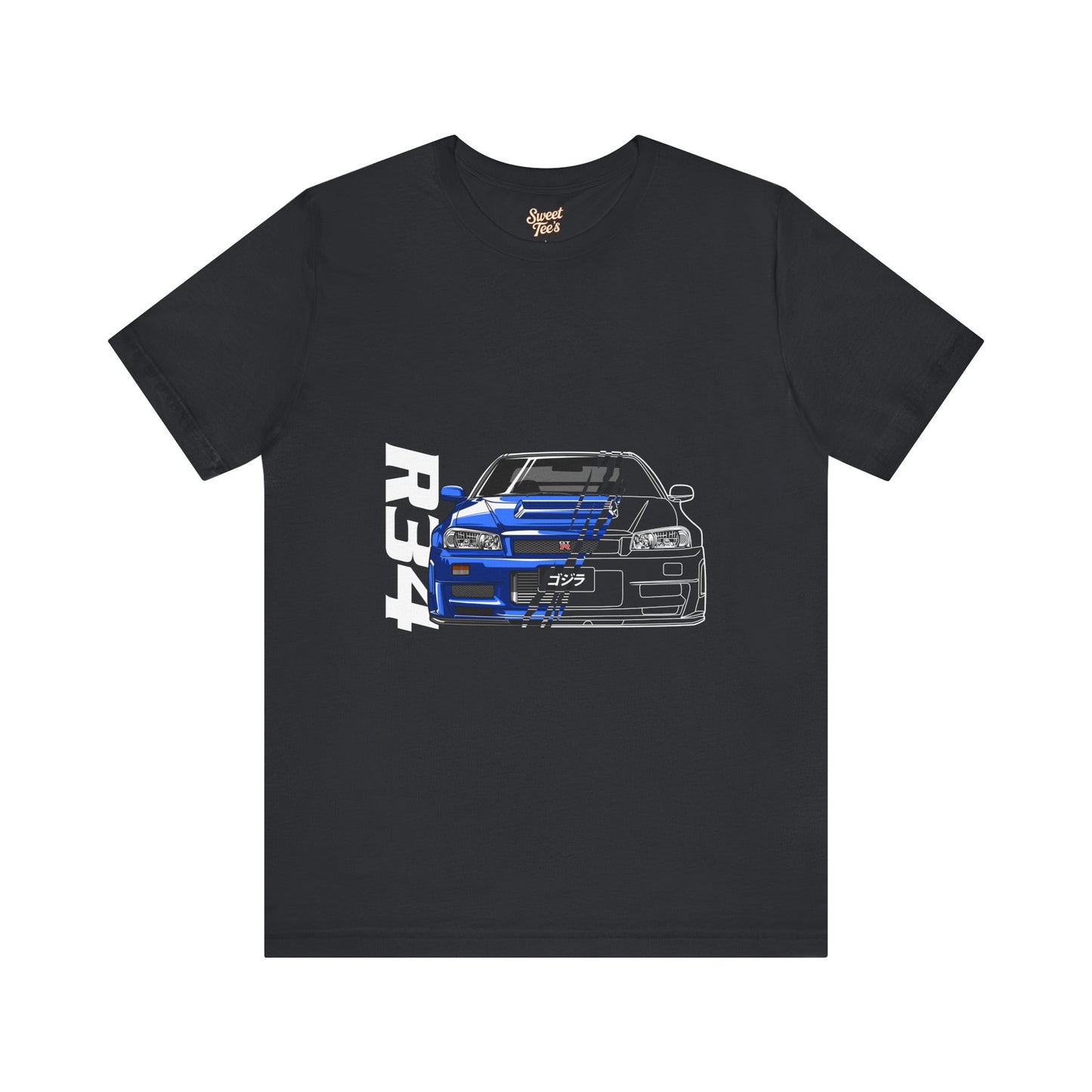 Unisex R34 Skyline Graphic Tee - Perfect for Car Enthusiasts