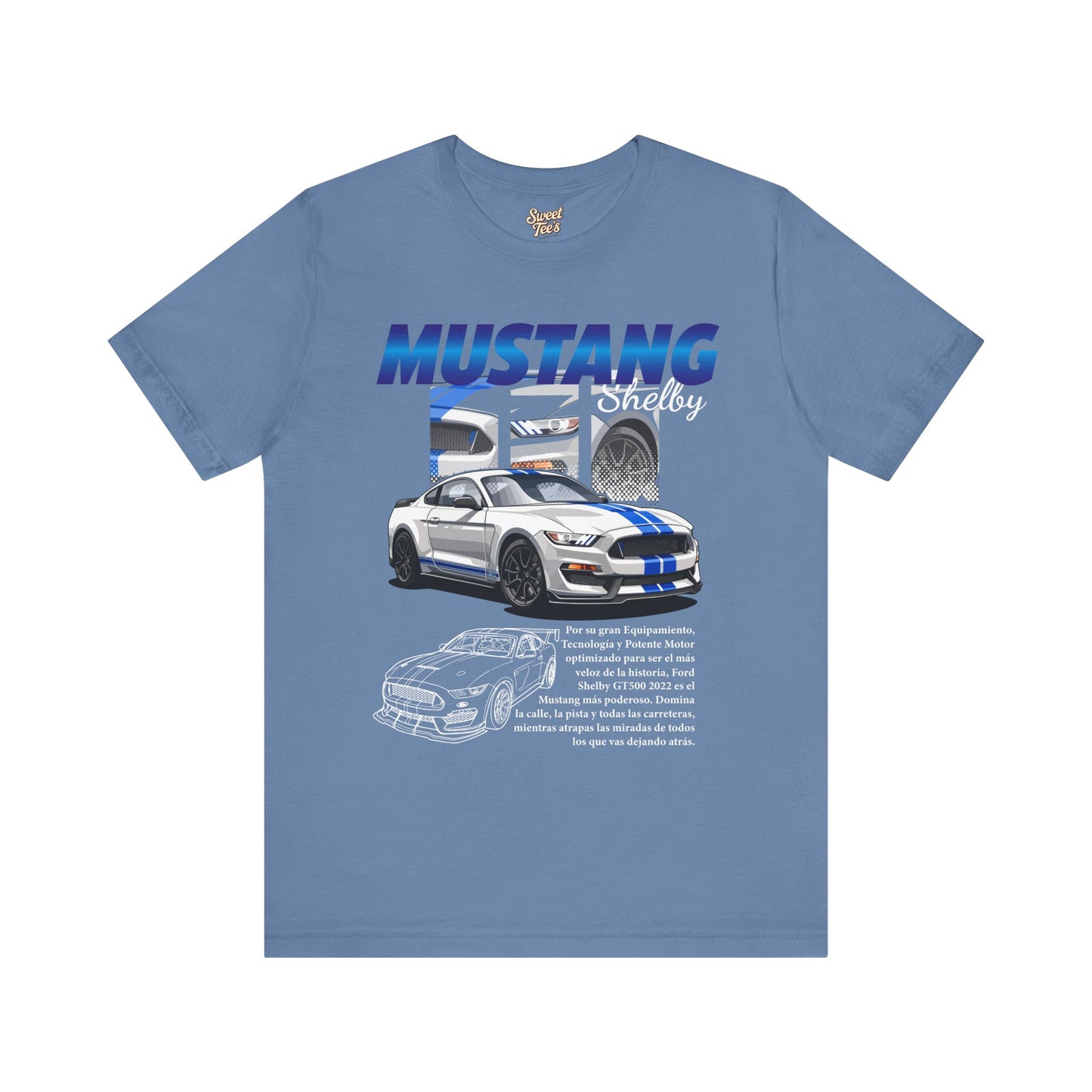 Mustang Graphic Tee for Car Enthusiasts | Unisex Jersey Short Sleeve Shirt