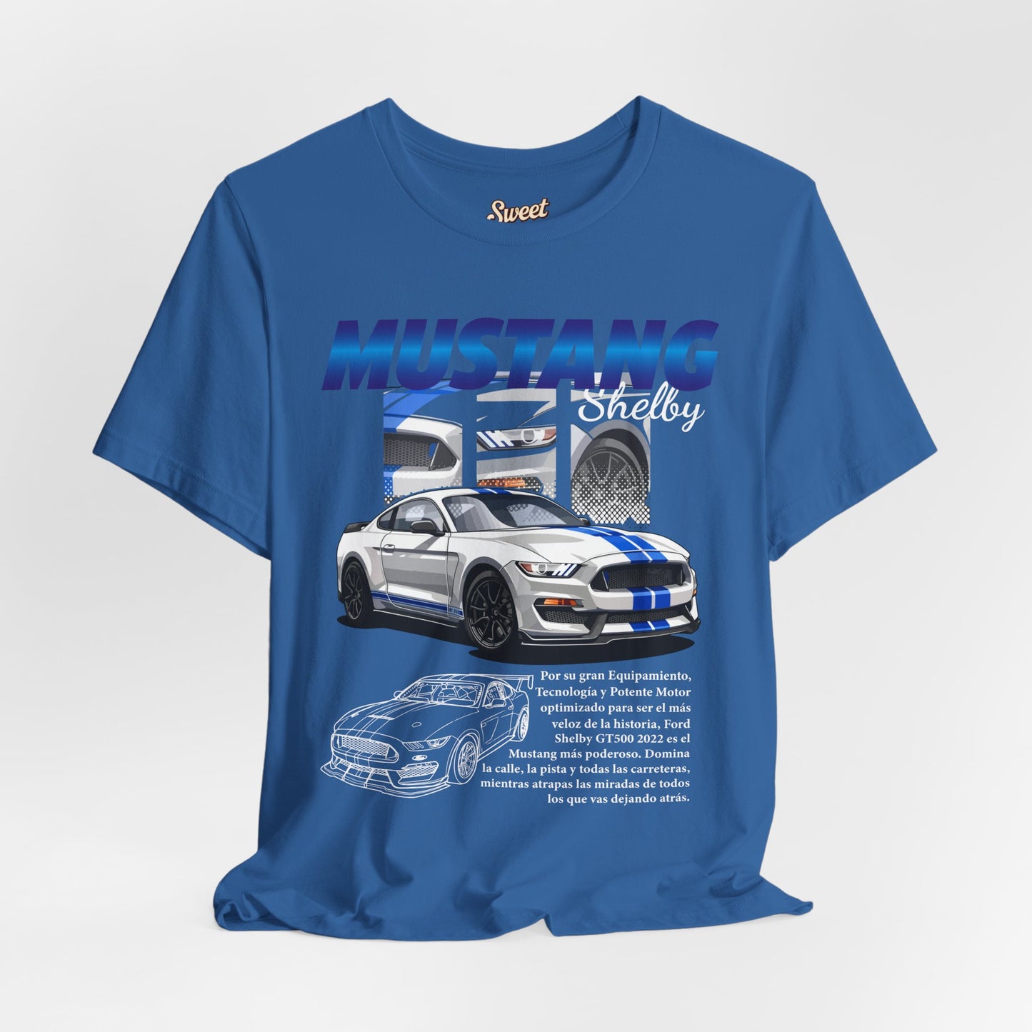 Mustang Graphic Tee for Car Enthusiasts | Unisex Jersey Short Sleeve Shirt