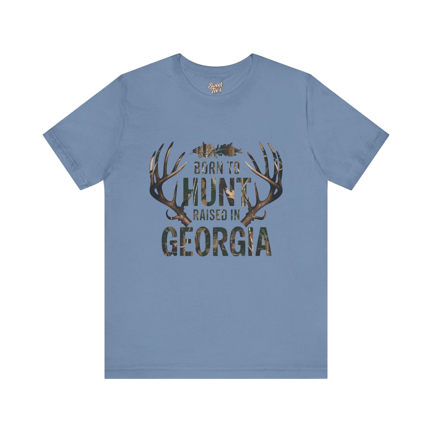 Born to Hunt Georgia Unisex Tee - Perfect for Outdoor Lovers