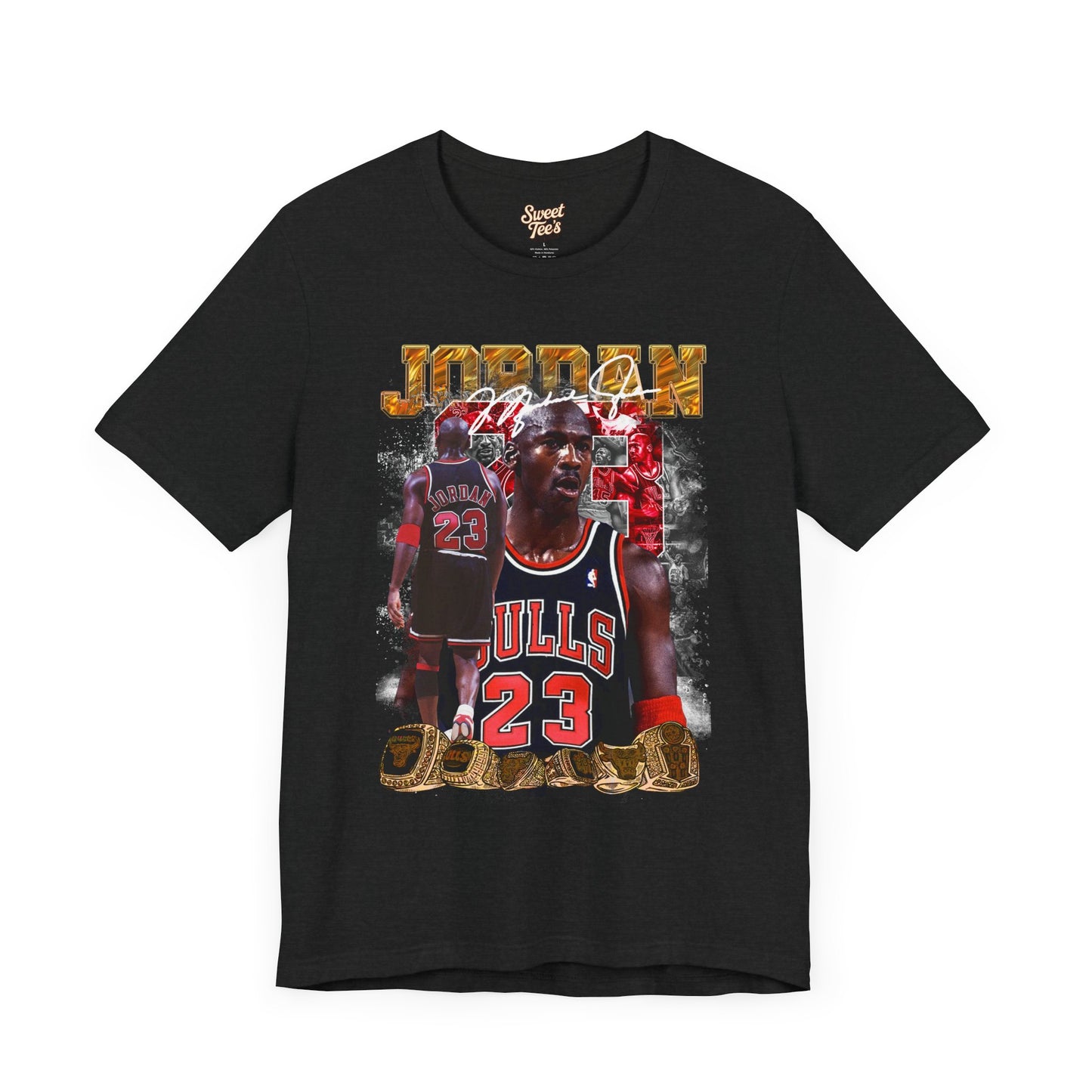 Michael Jordan Graphic Unisex Tee - Retro Sportswear for Basketball Fans