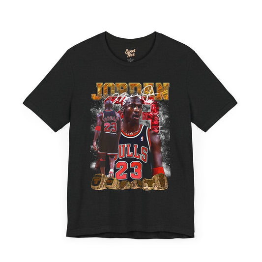 Michael Jordan Graphic Unisex Tee - Retro Sportswear for Basketball Fans